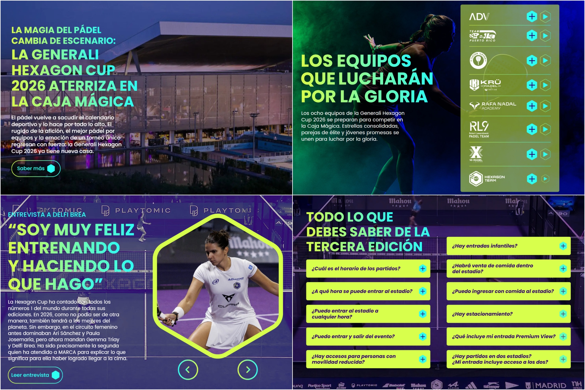 Así se ve el nuevo MARCA Plus sobre la Hexagon Cup 2026