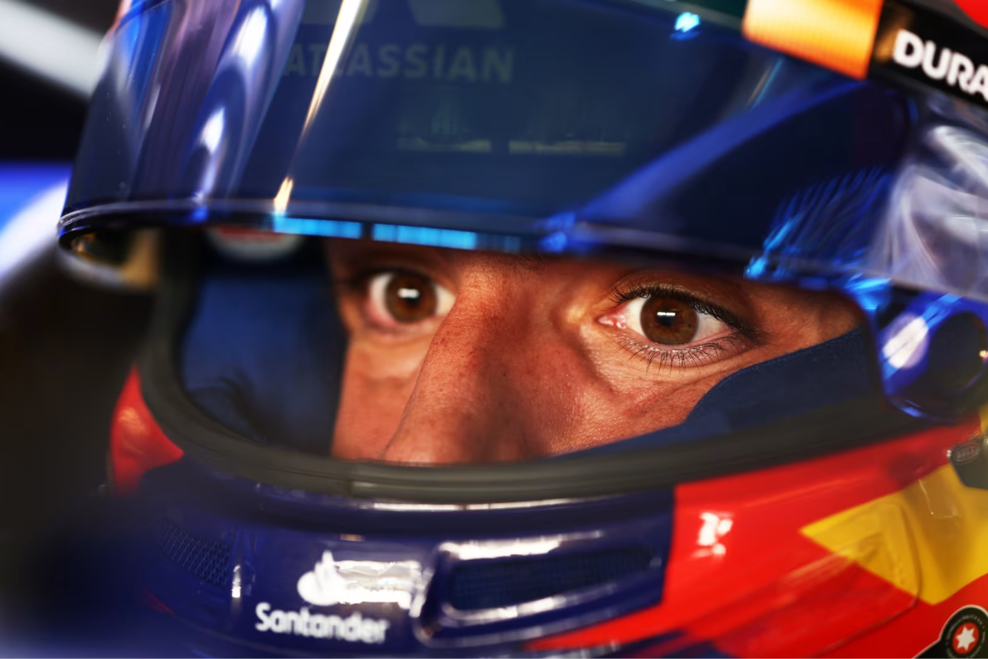 Sainz, dentro del Williams.