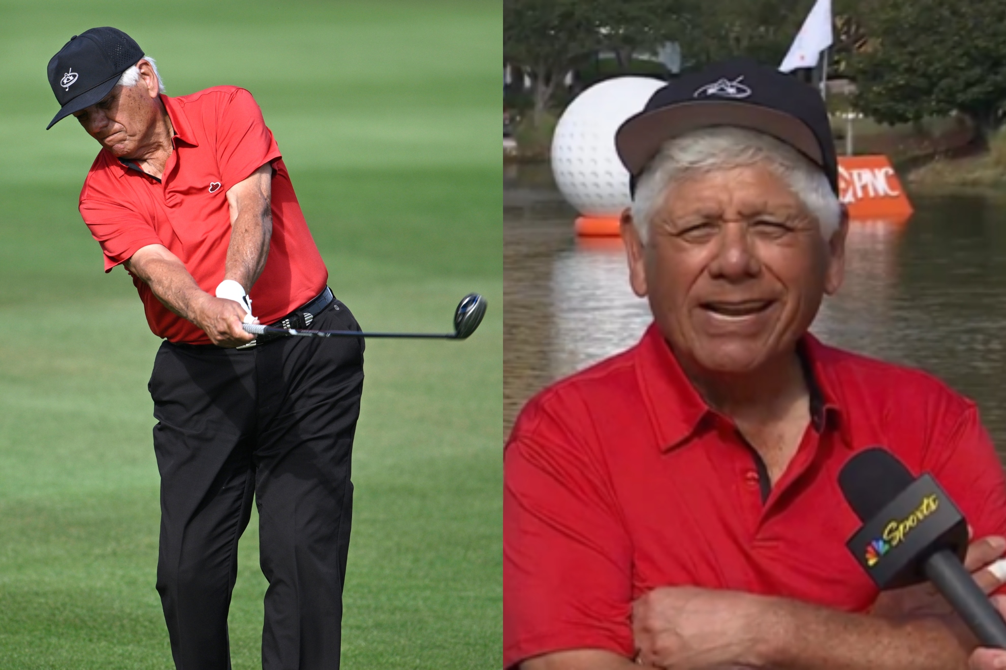 Lee Trevino esta semana en PNC Championship.