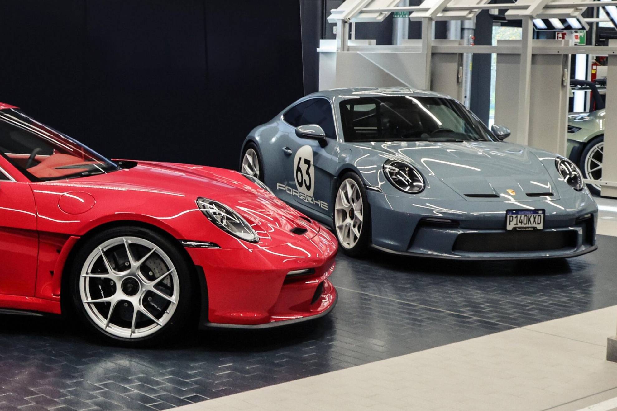 Las dos unidades que recibieron el mismo número.