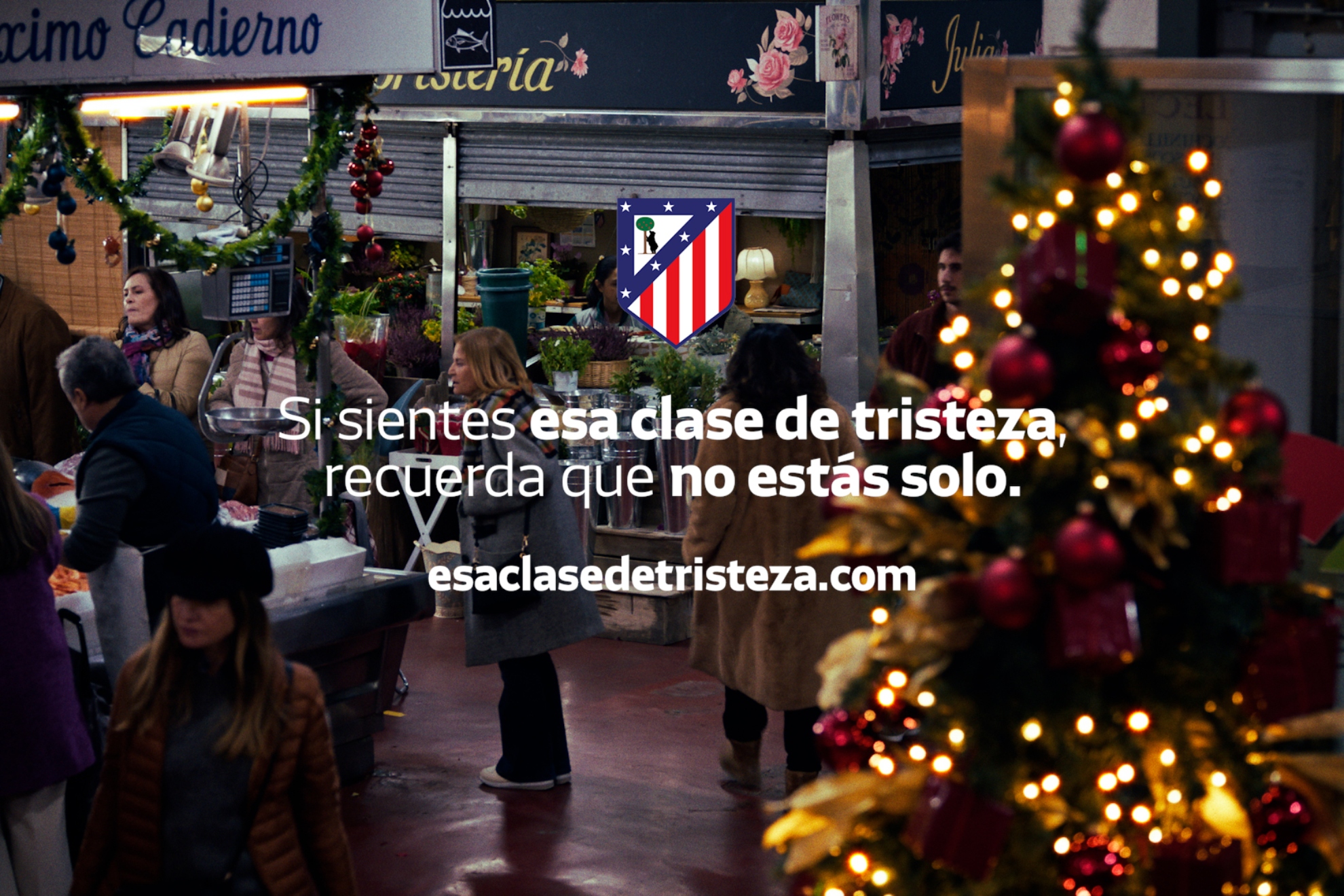 El Atlético conciencia sobre la salud mental en su spot navideño