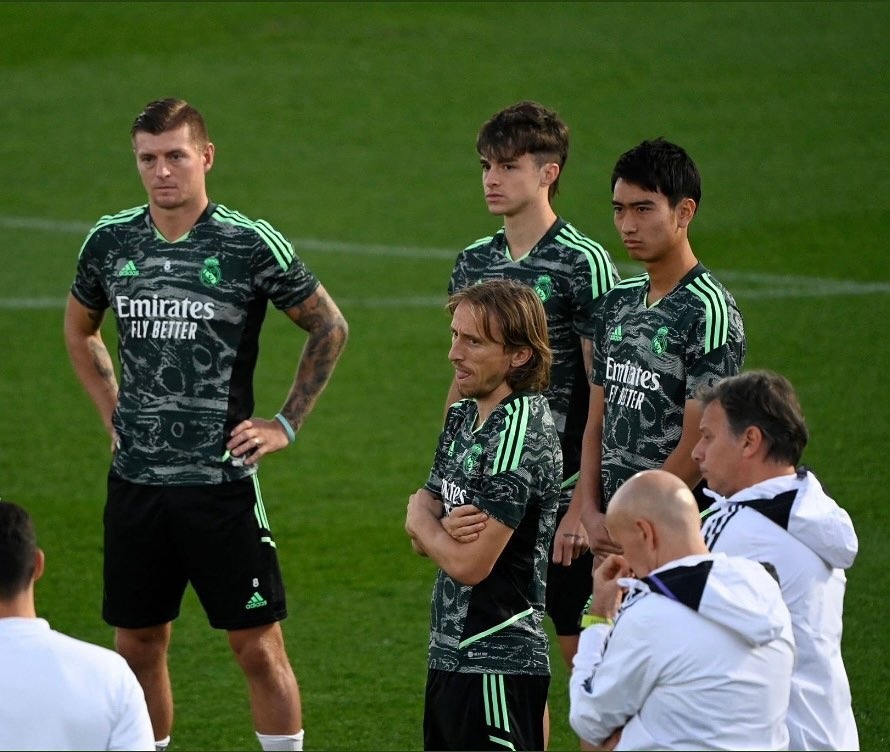 Nakai, en uno de los entrenamientos con el primer equipo.