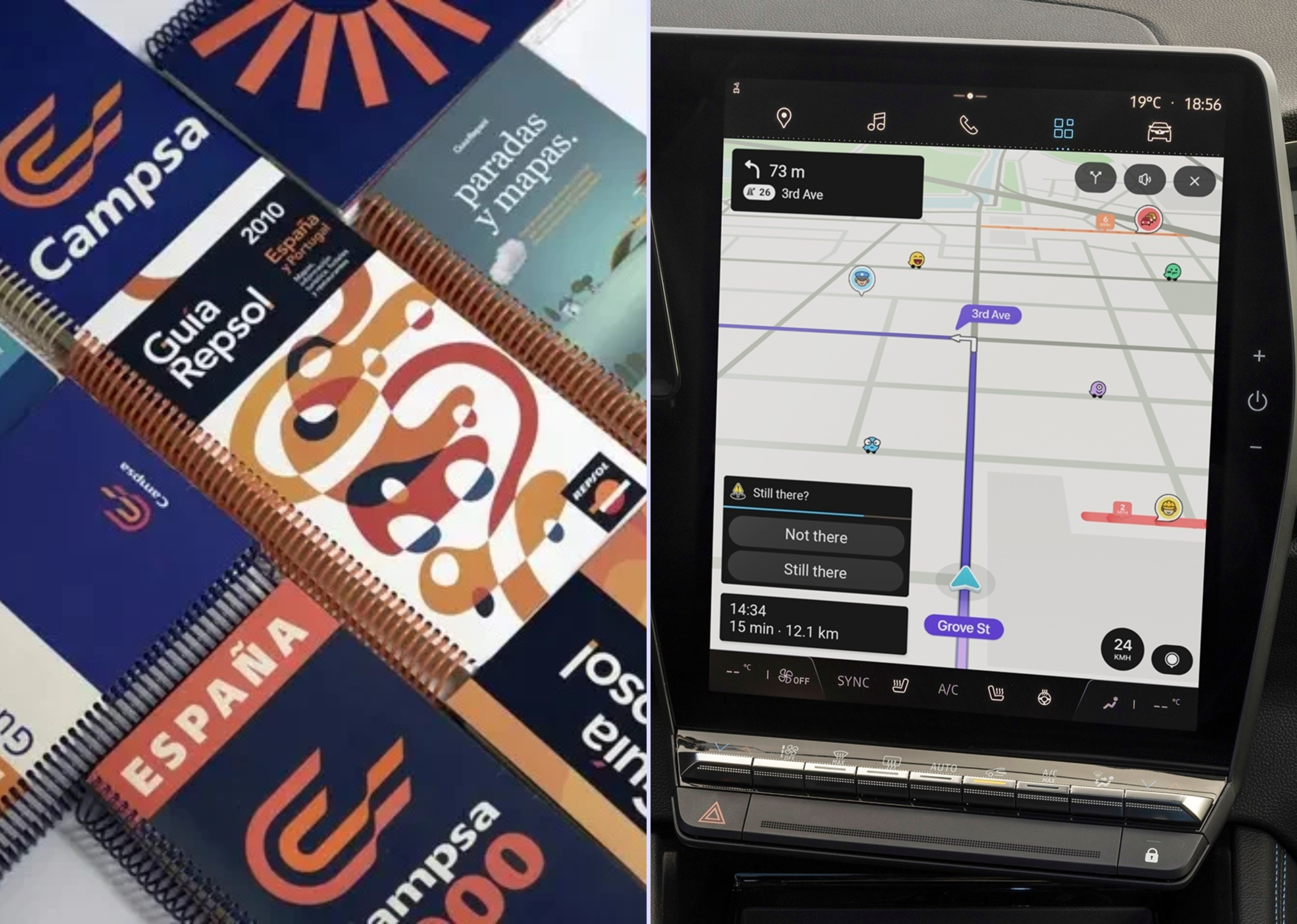 Para los expertos, la baliza V16 es a los triángulos lo que el GPS a los mapas de papel