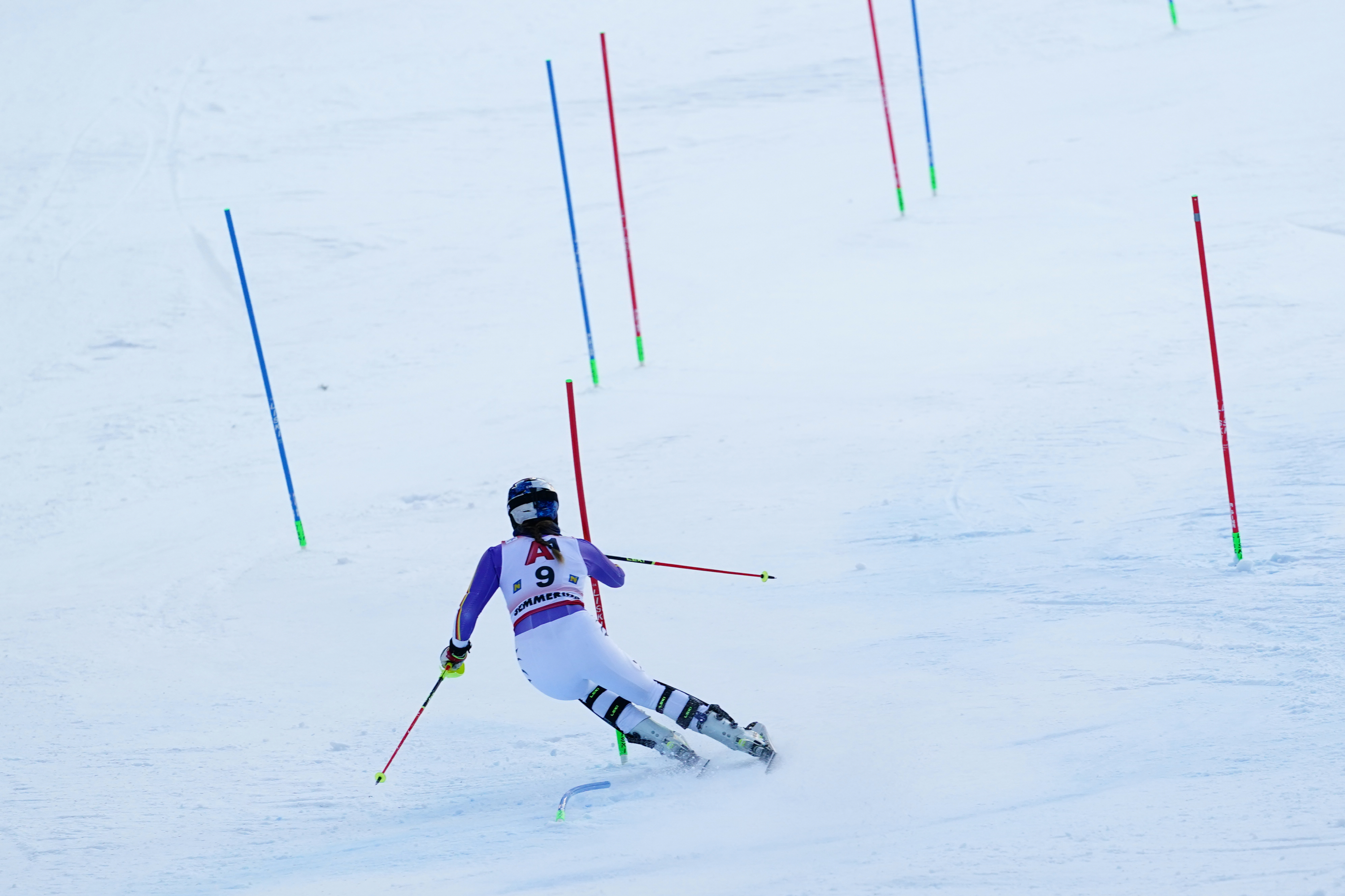 Emma Aicher, una de las víctimas de la tremenda primera manga en Semmering.