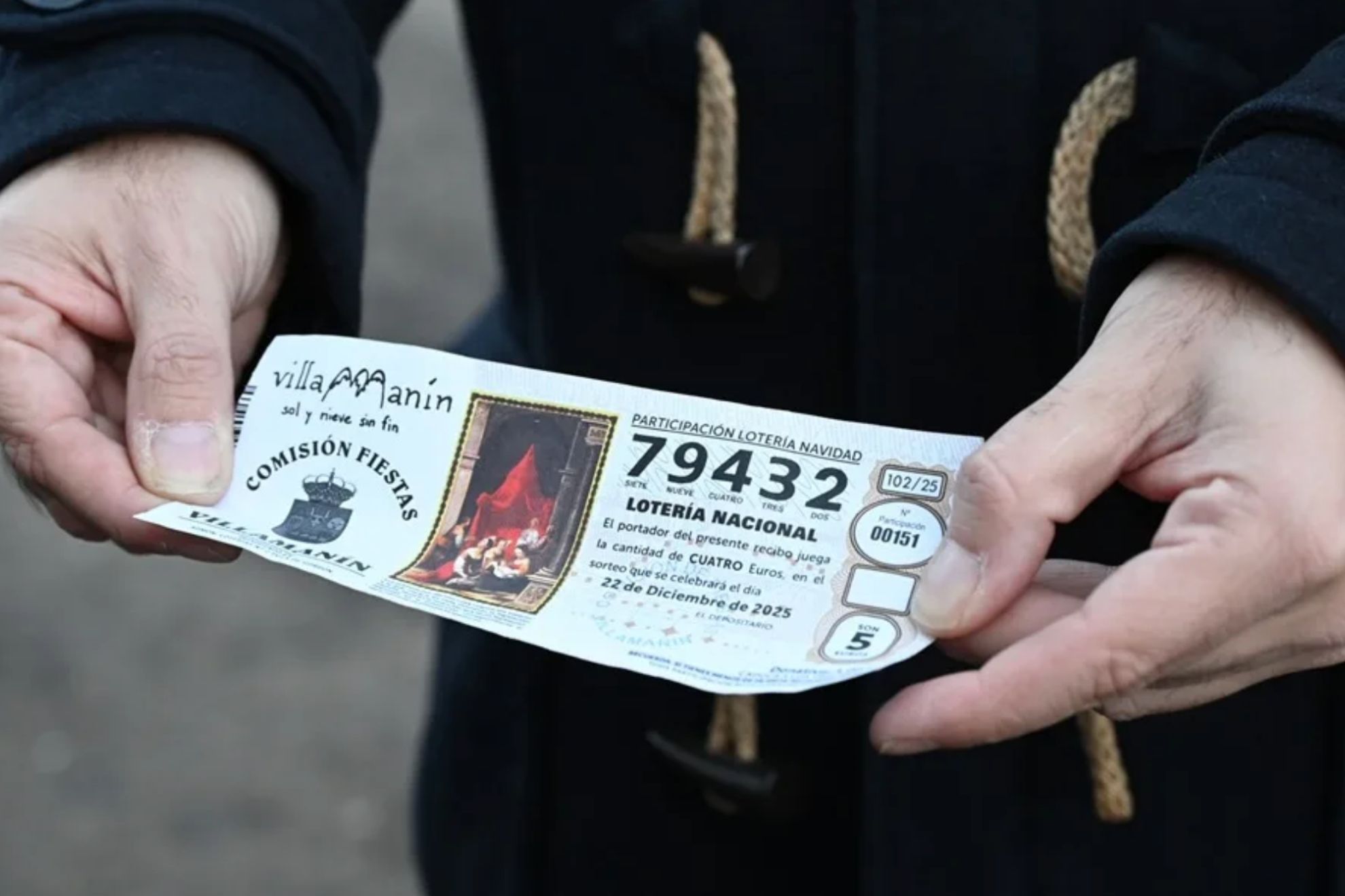 Loterías y Apuestas del Estado enfrenta dilema por premio de 4 millones de euros en Villamanín