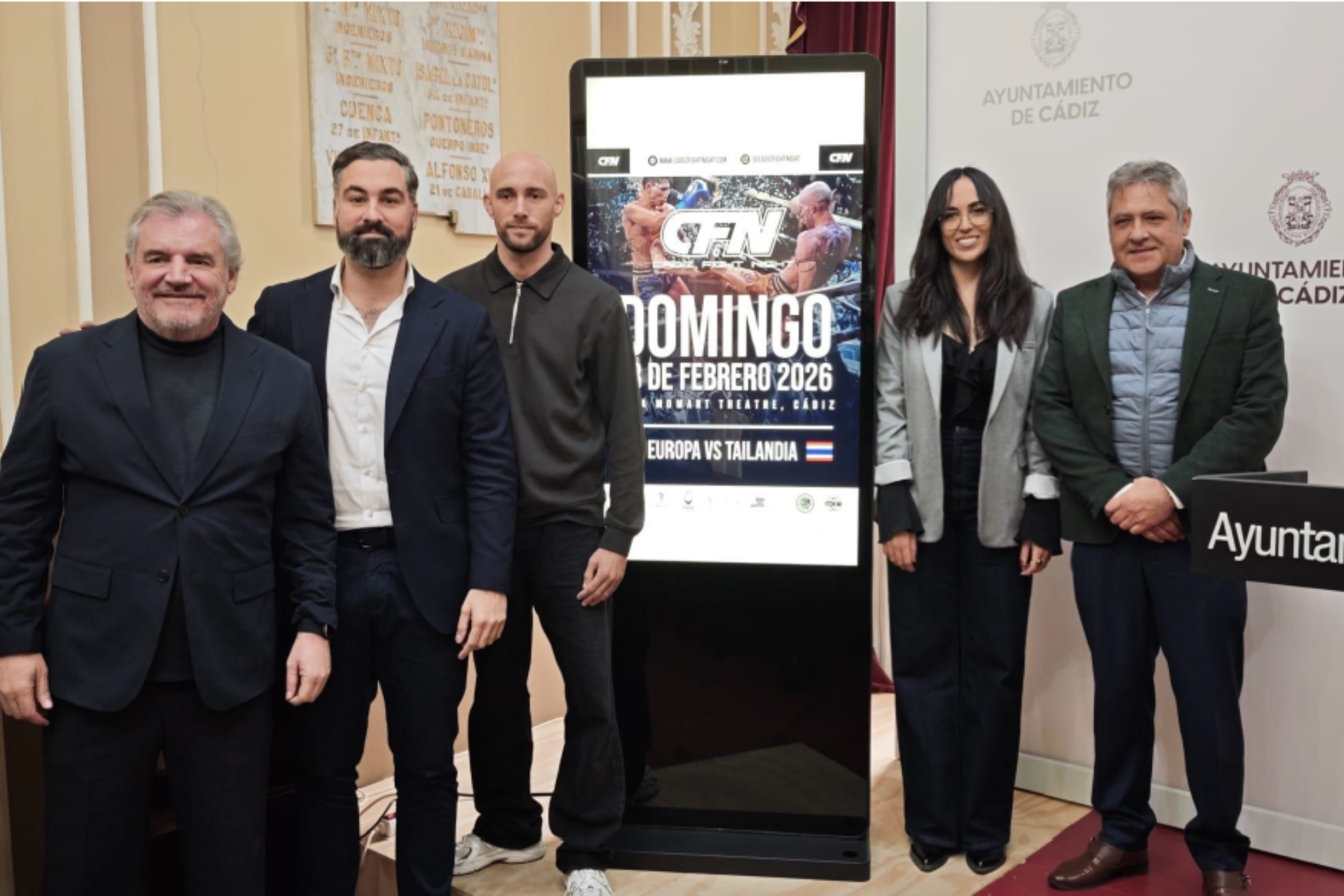 Presentación del evento