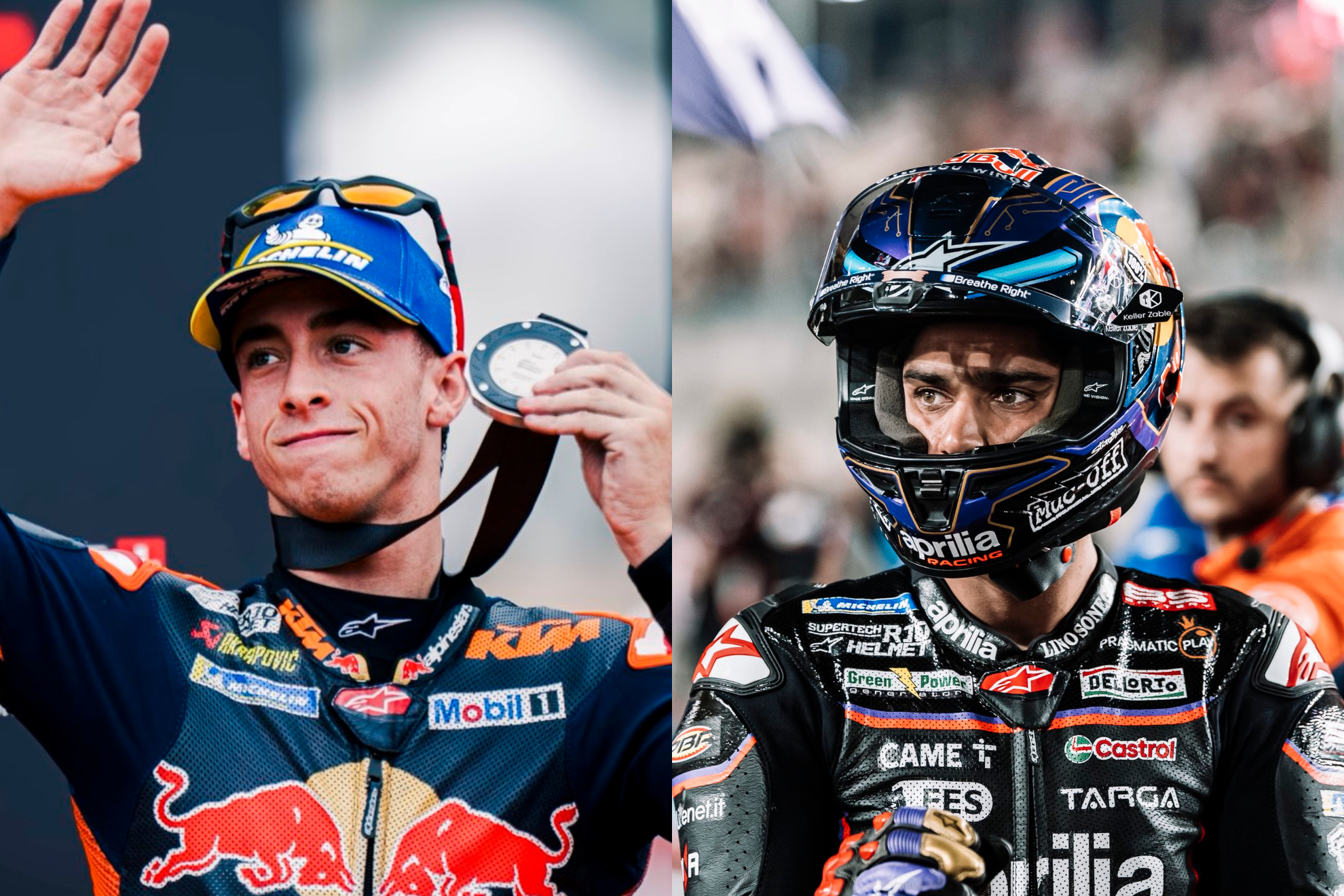 Pedro Acosta y Jorge Martín.