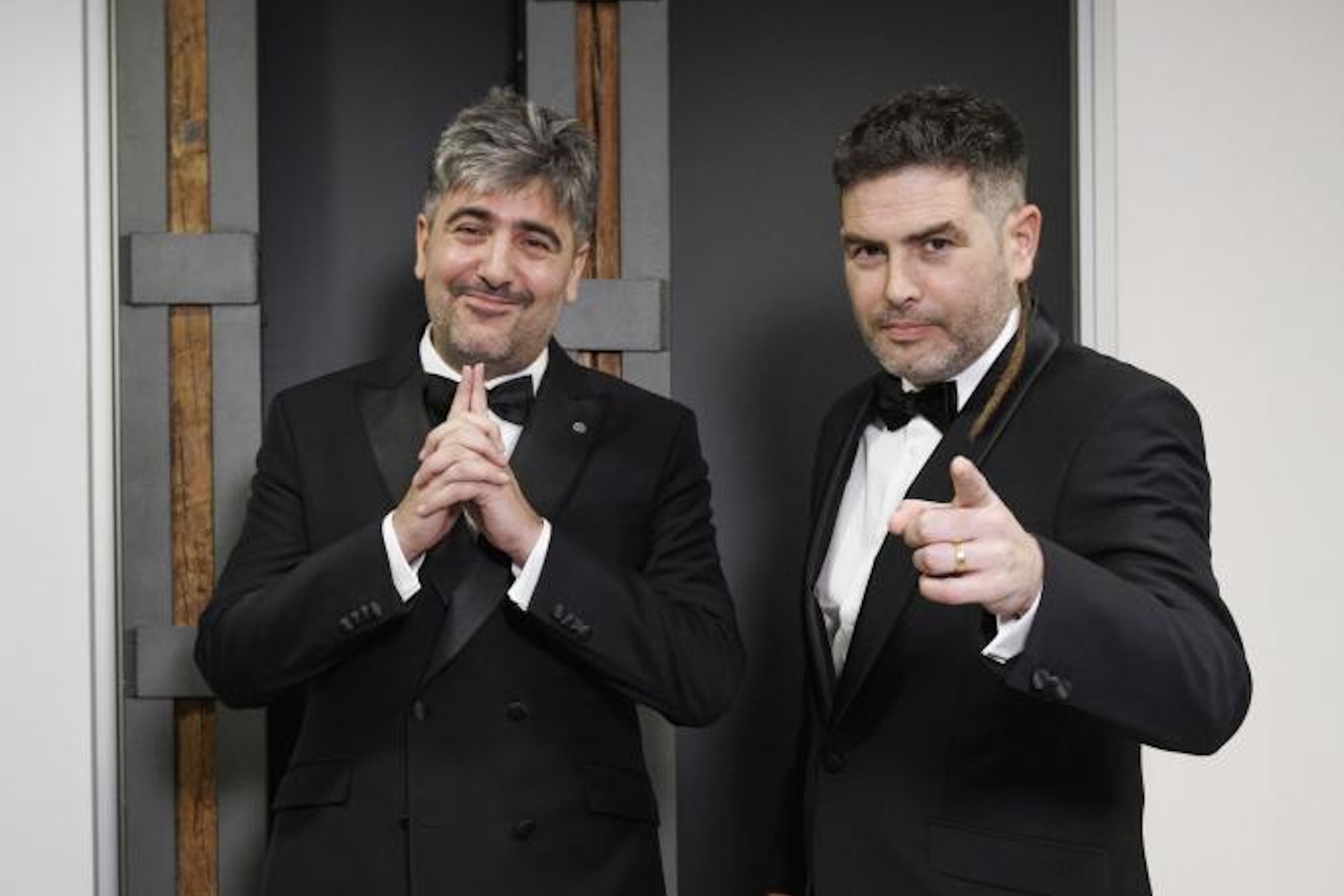 Los Estopa, vestidos para las Campanadas en TVE.