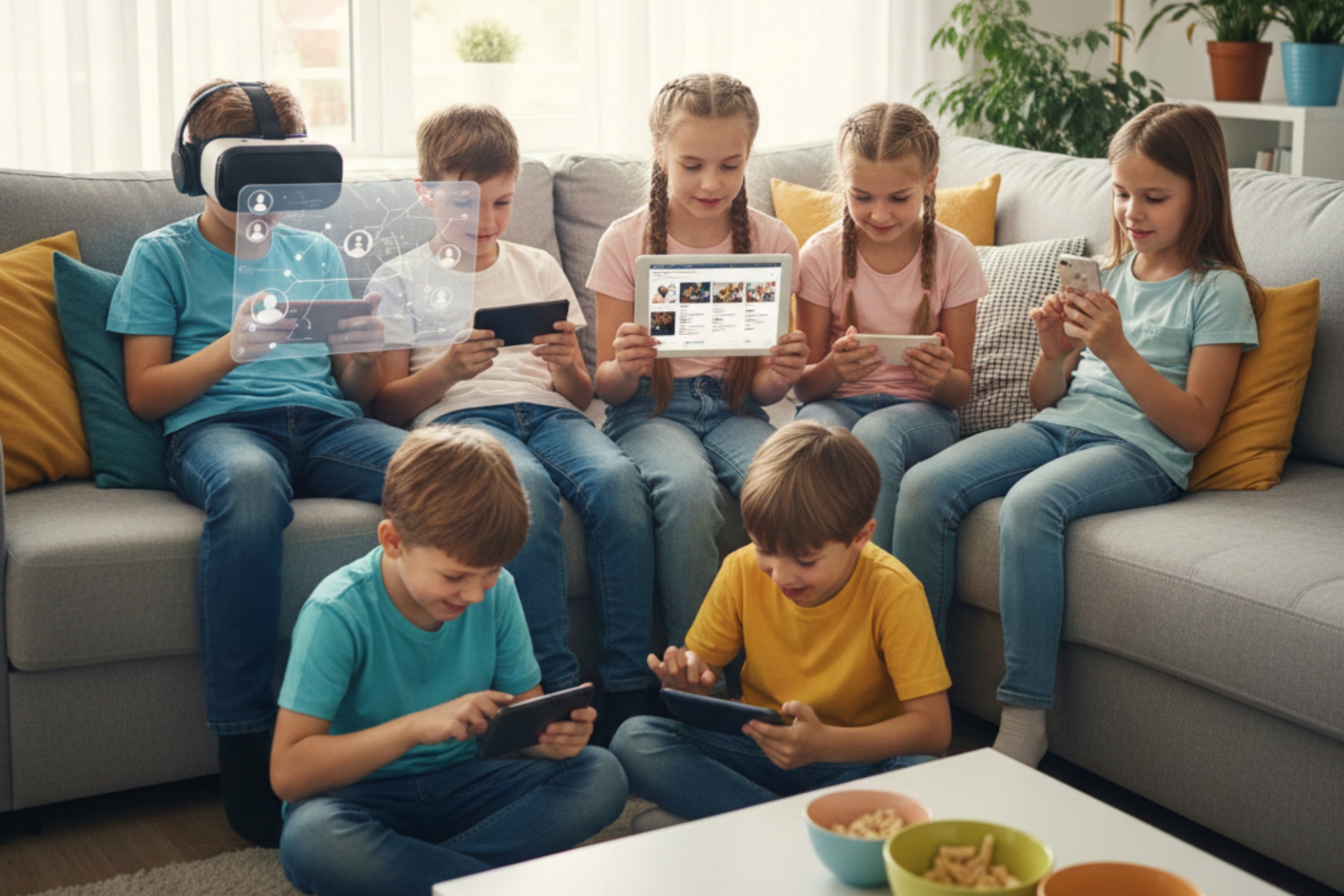 Redes sociales y menores.