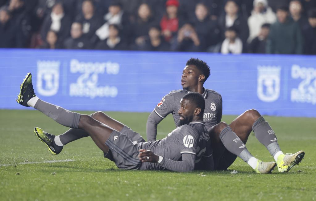 Rüdiger y Tchouaméni.