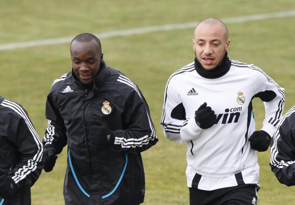 Lassana Diarra y Faubert.