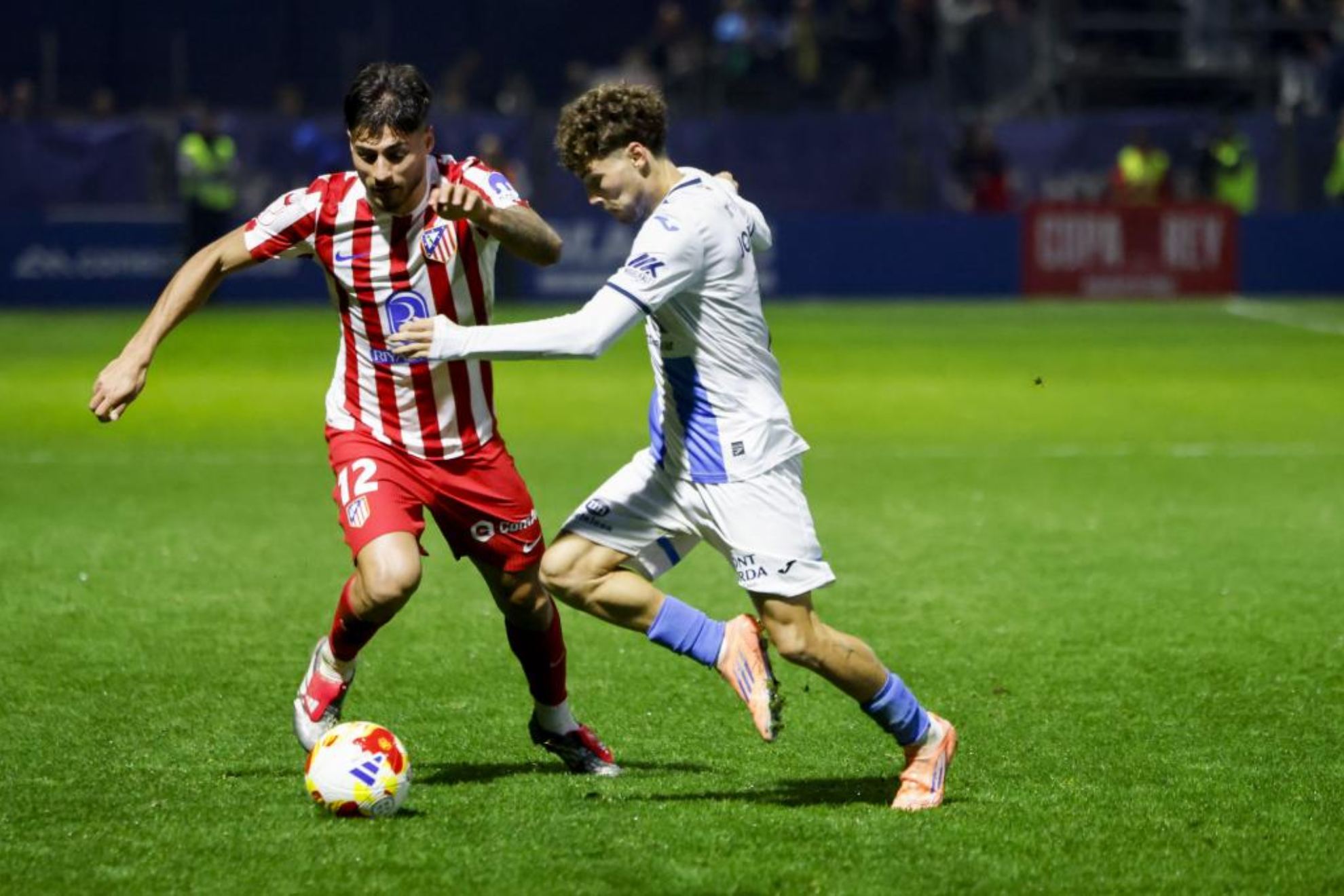 Carlos Martín, en un partido del Atlético.