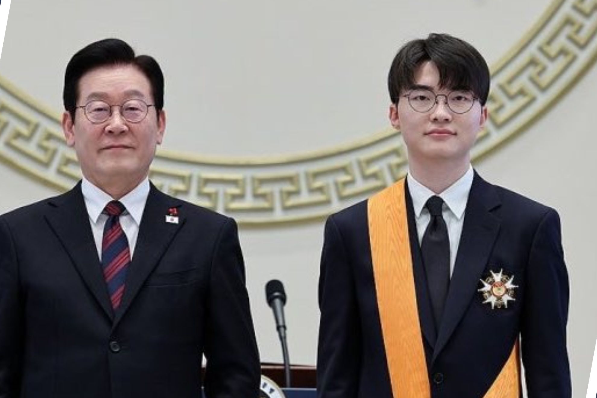Faker recibe la Medalla del Dragón Azul, el mayor honor para un atleta ...
