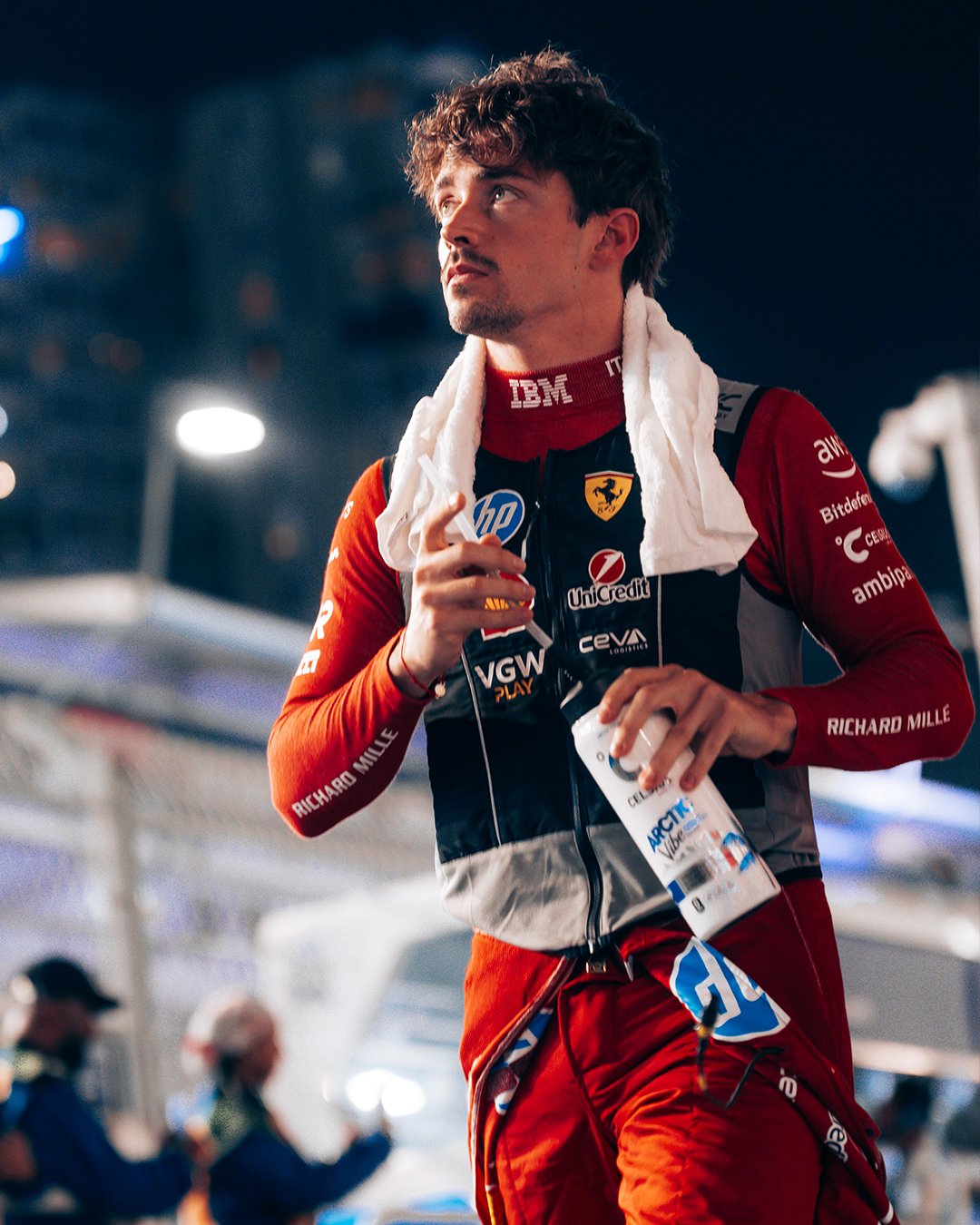 Charles Leclerc, en Abu Dabi.