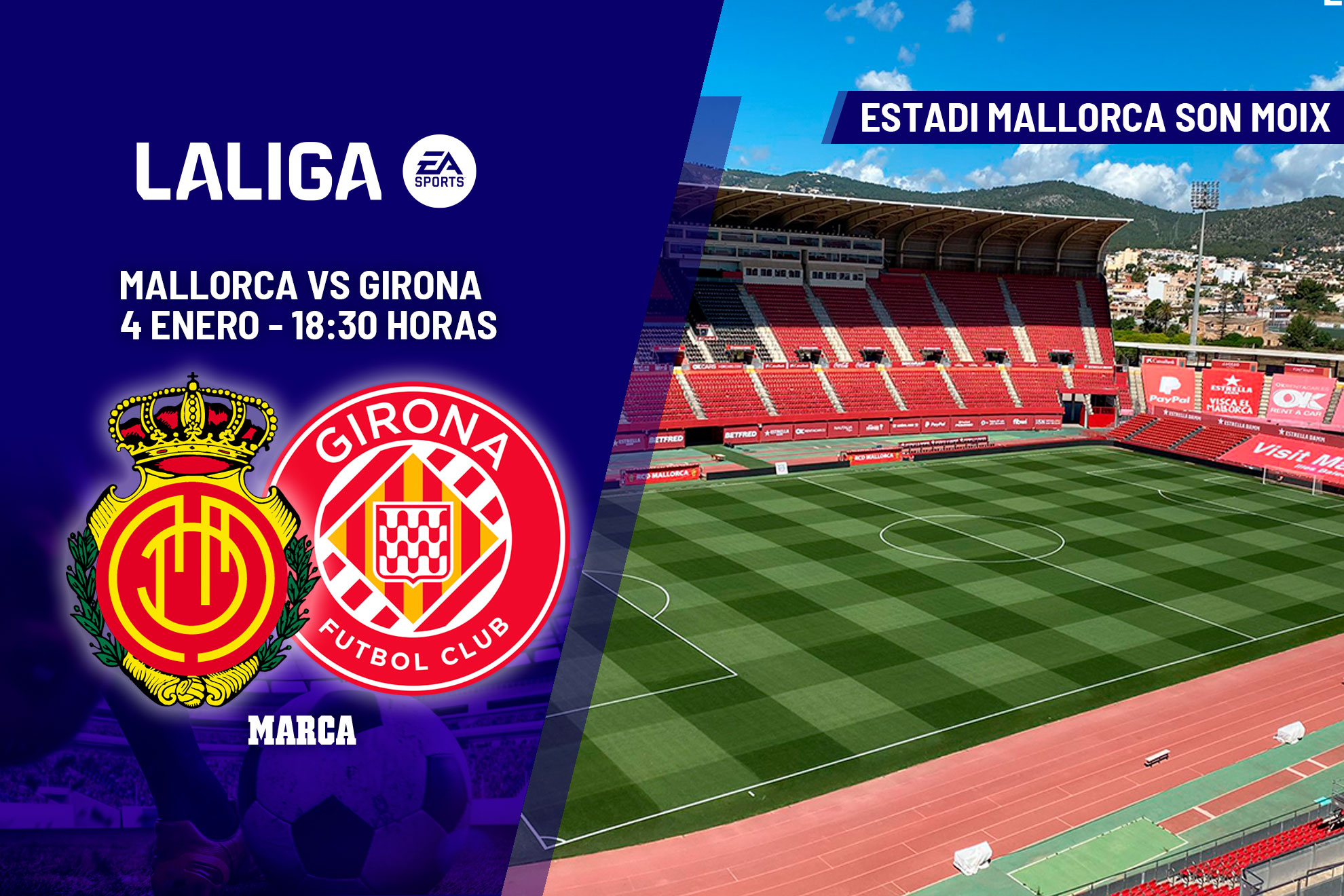 Mallorca and Girona set for crucial Son Moix showdown after festive break - Mallorca news