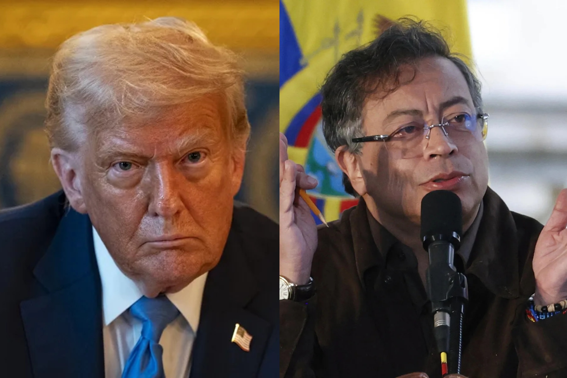 "Tendrá que cuidar su trasero": Nueva advertencia de Trump a Petro tras ...