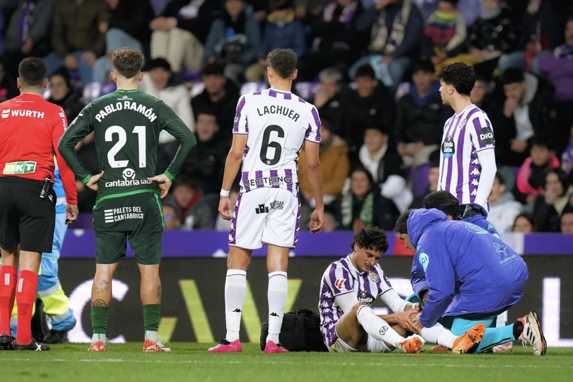 Cruel blow for Valladolid as Guille Bueno ruled out for the season with devastating knee injury - Real Valladolid news