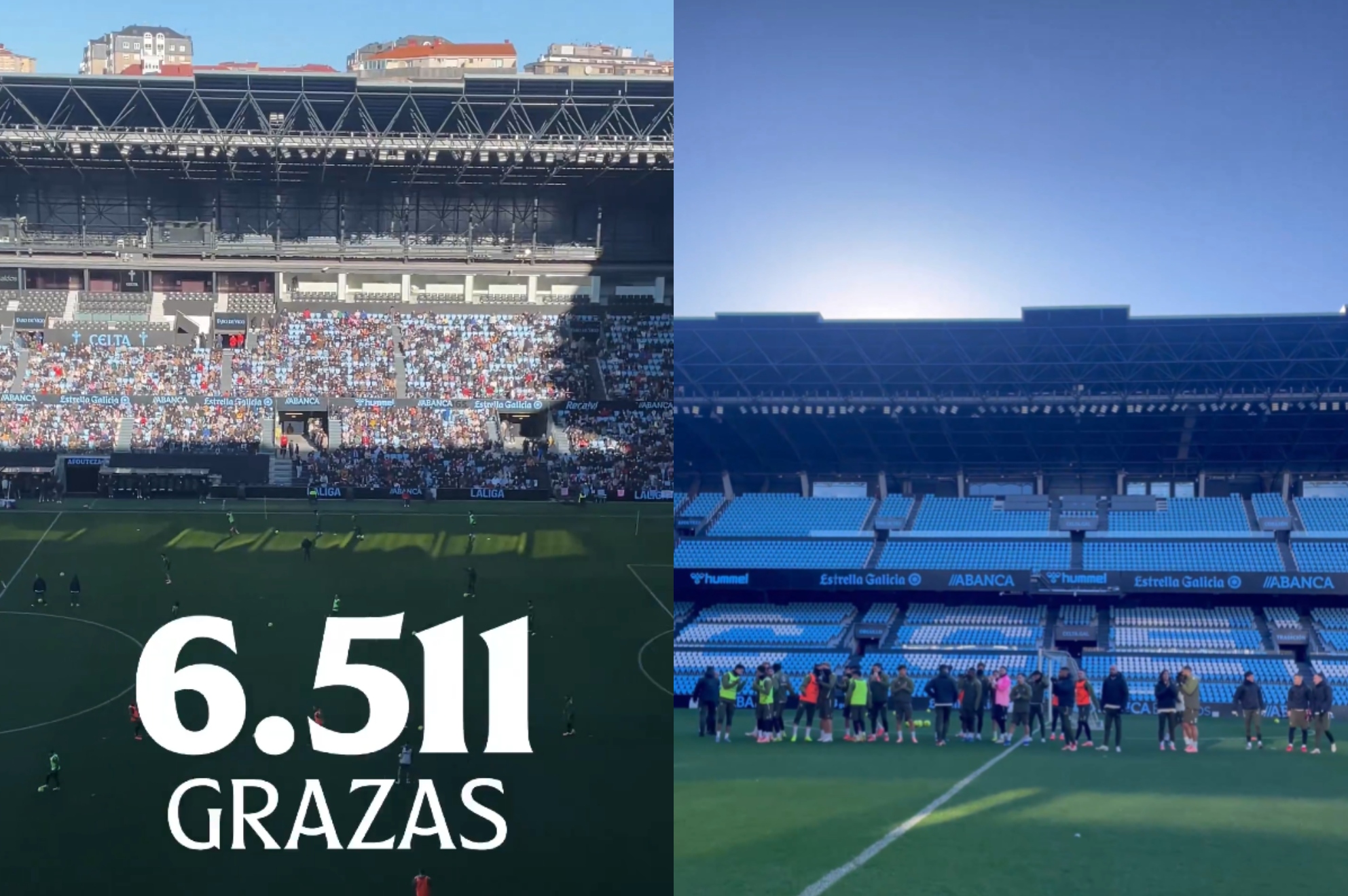 Balaídos buzzing as 6,511 Celta fans celebrate Three Kings Day with squad - RC Celta de Vigo news