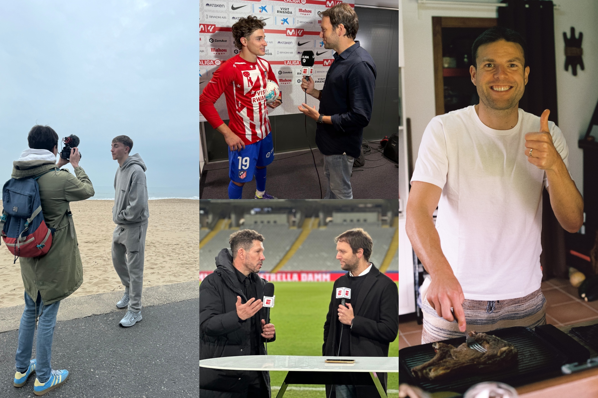 FAÉZ AVEC CERTAINS DES PROTAGONISTES DE SON LIVRE.