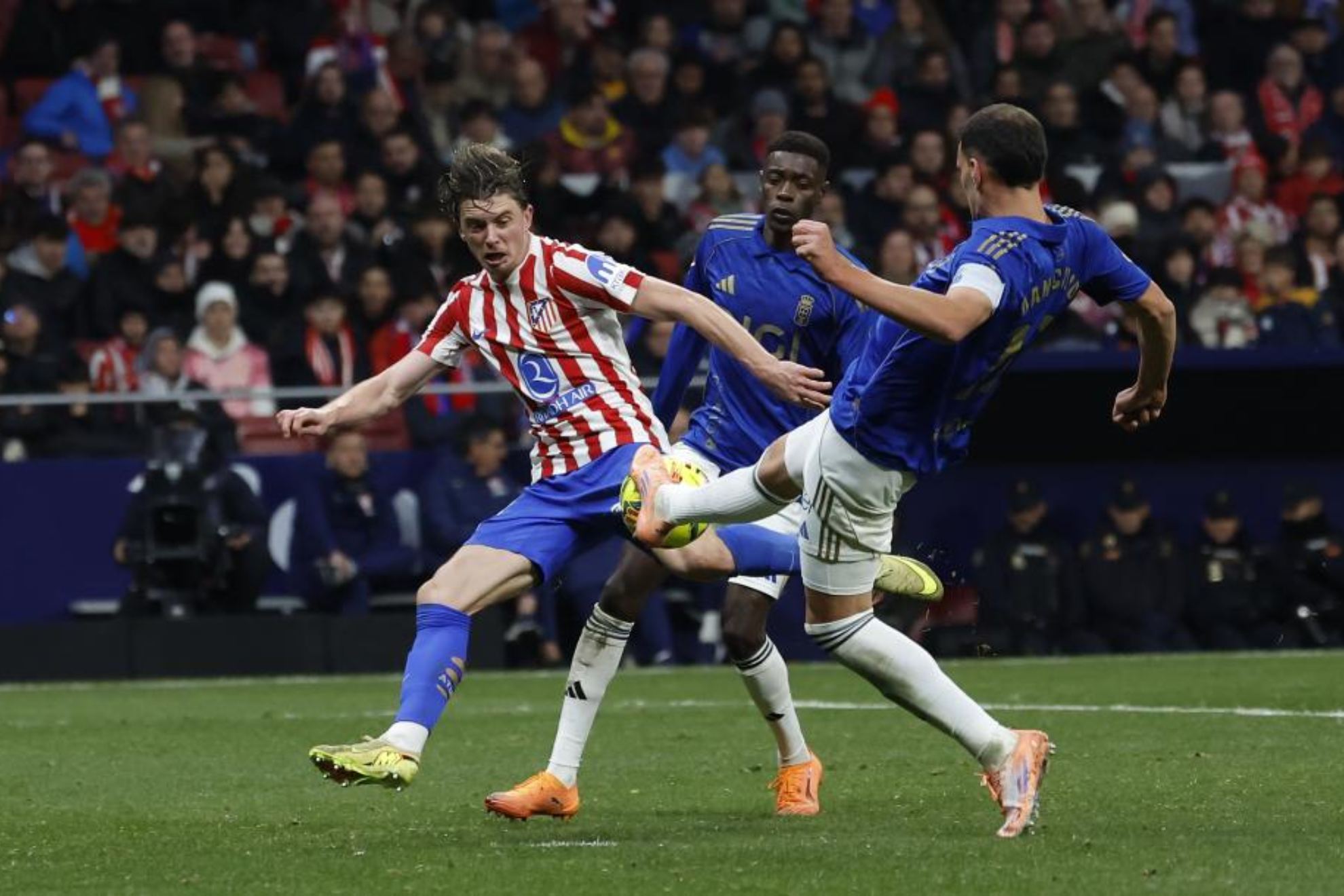 Gallagher, en un partido del Atlético.