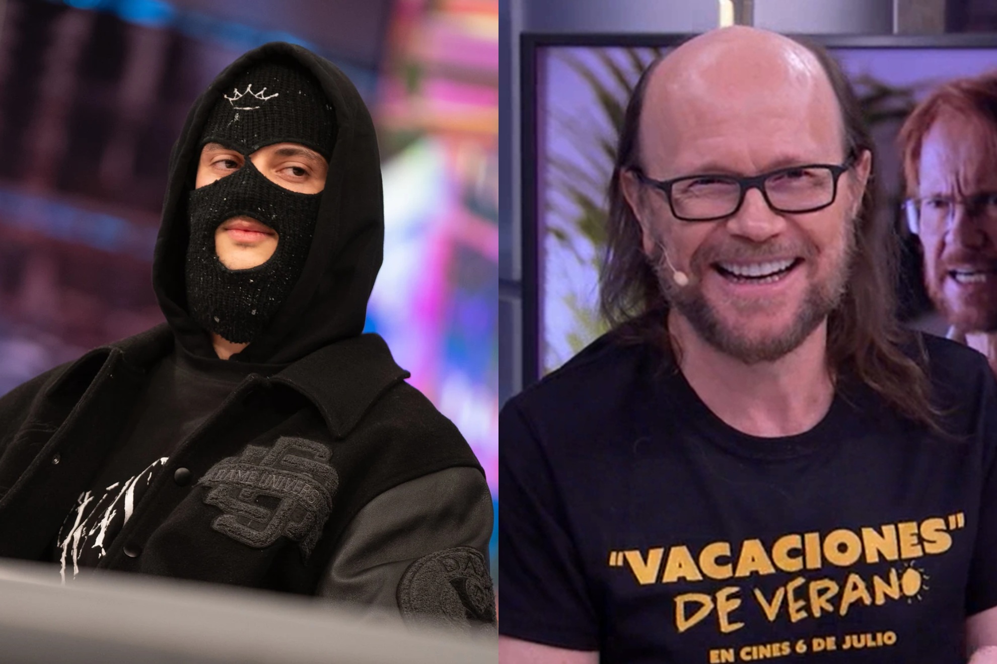Ceciarmy y Santiago Segura