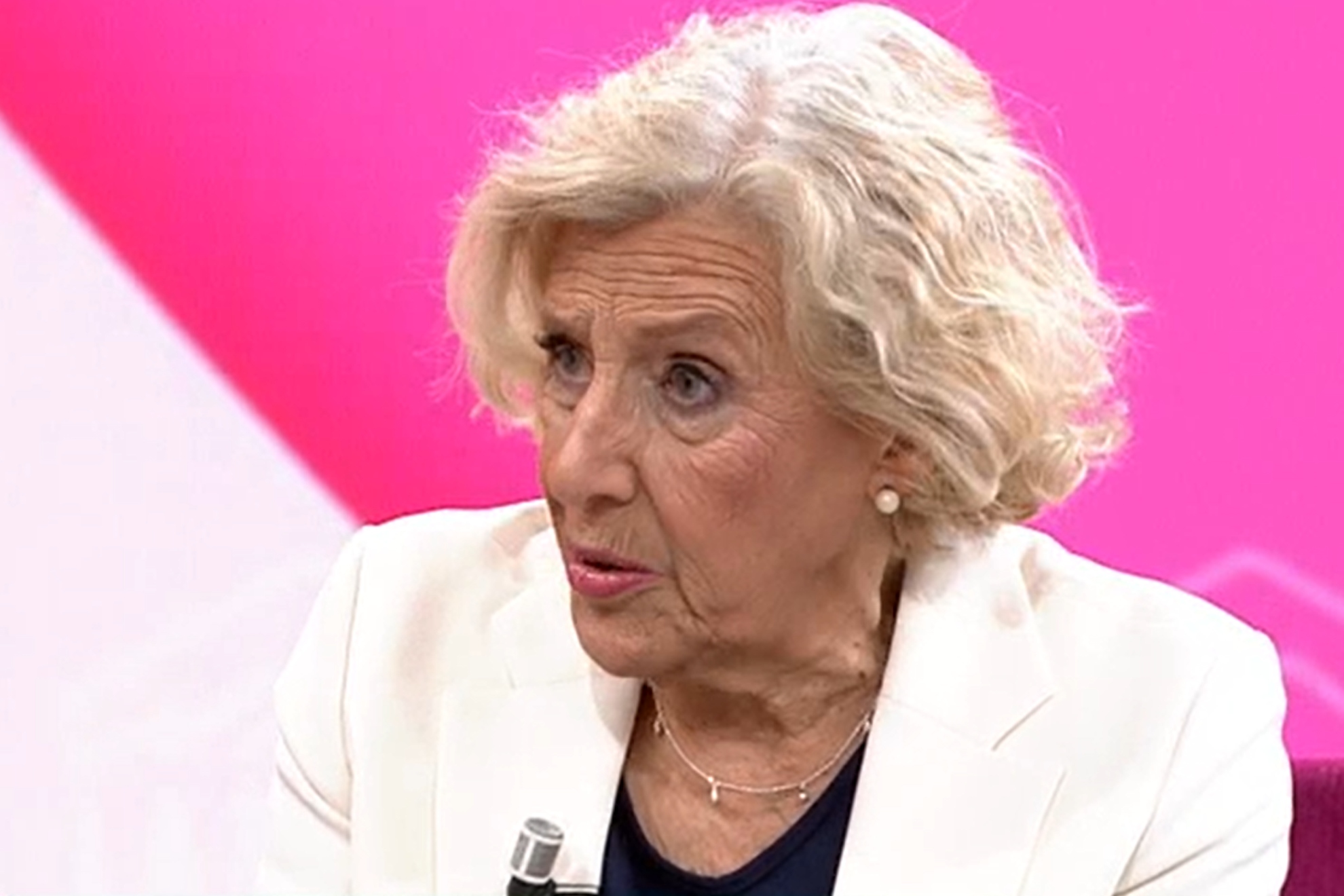 Manuela Carmena, en 'La Roca'.