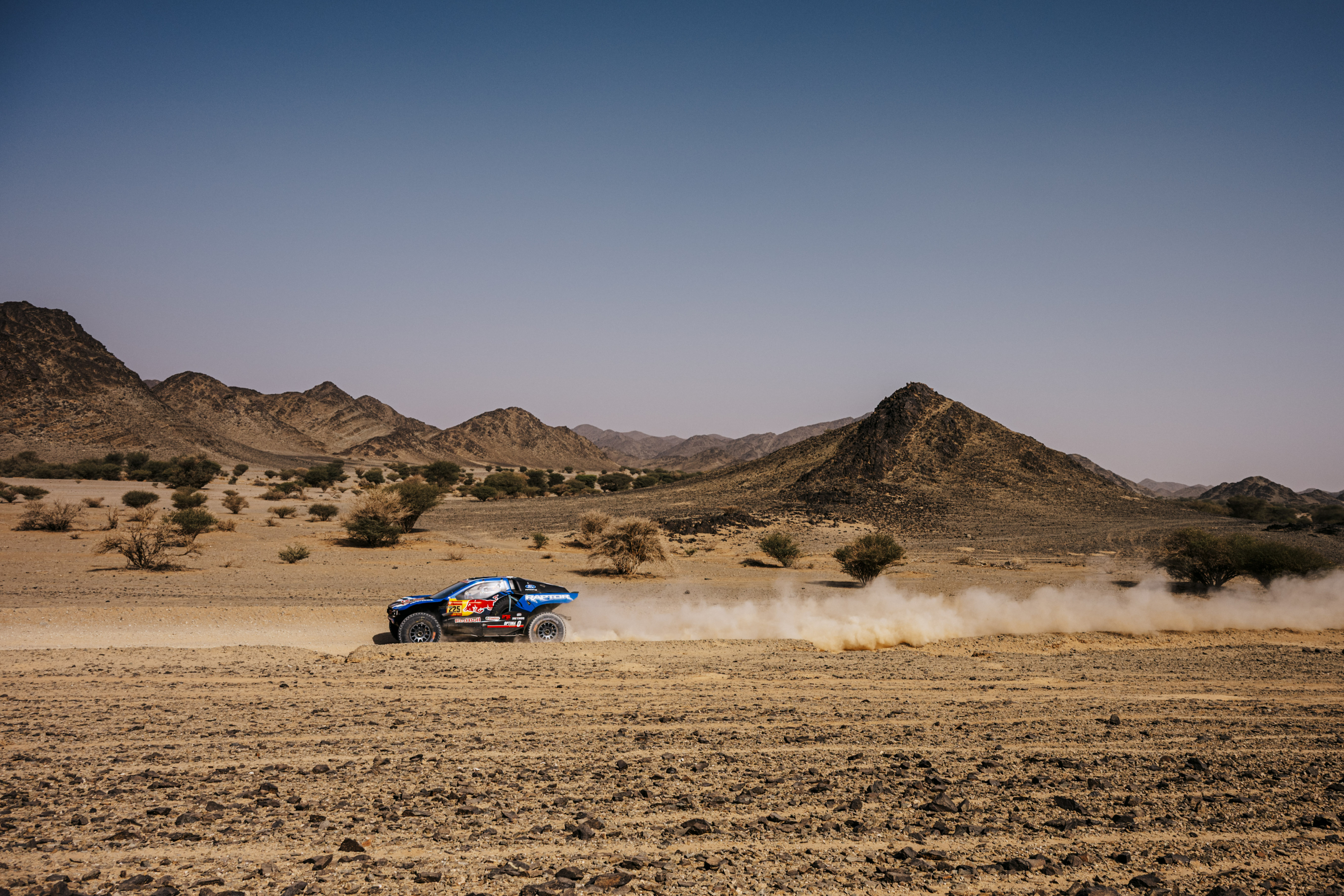 Sainz, en acción.