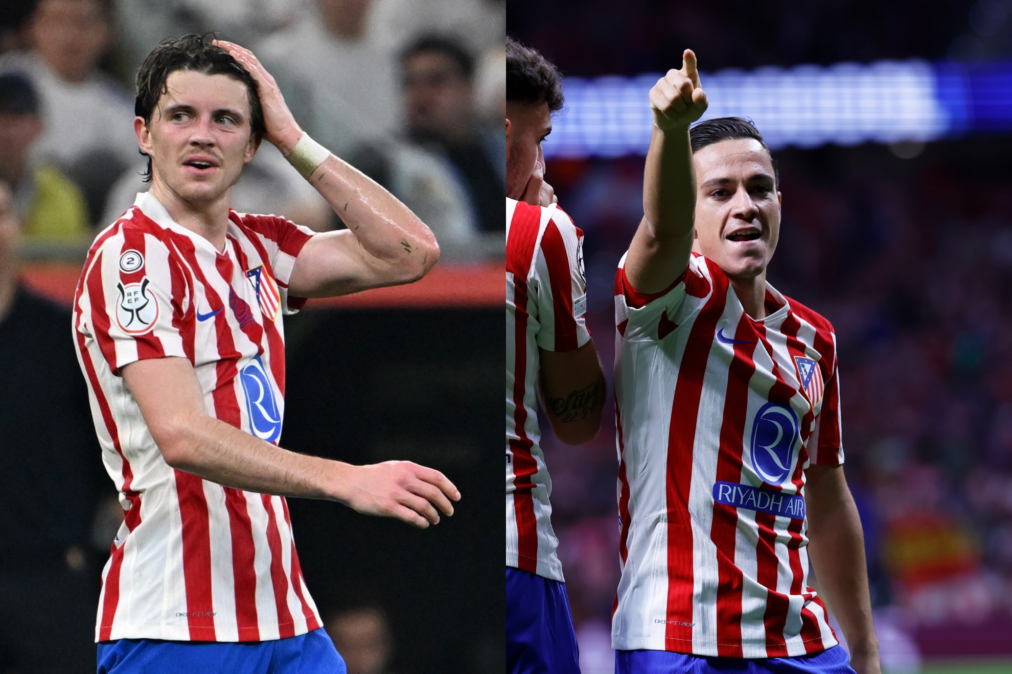 Gallagher y Raspadori.