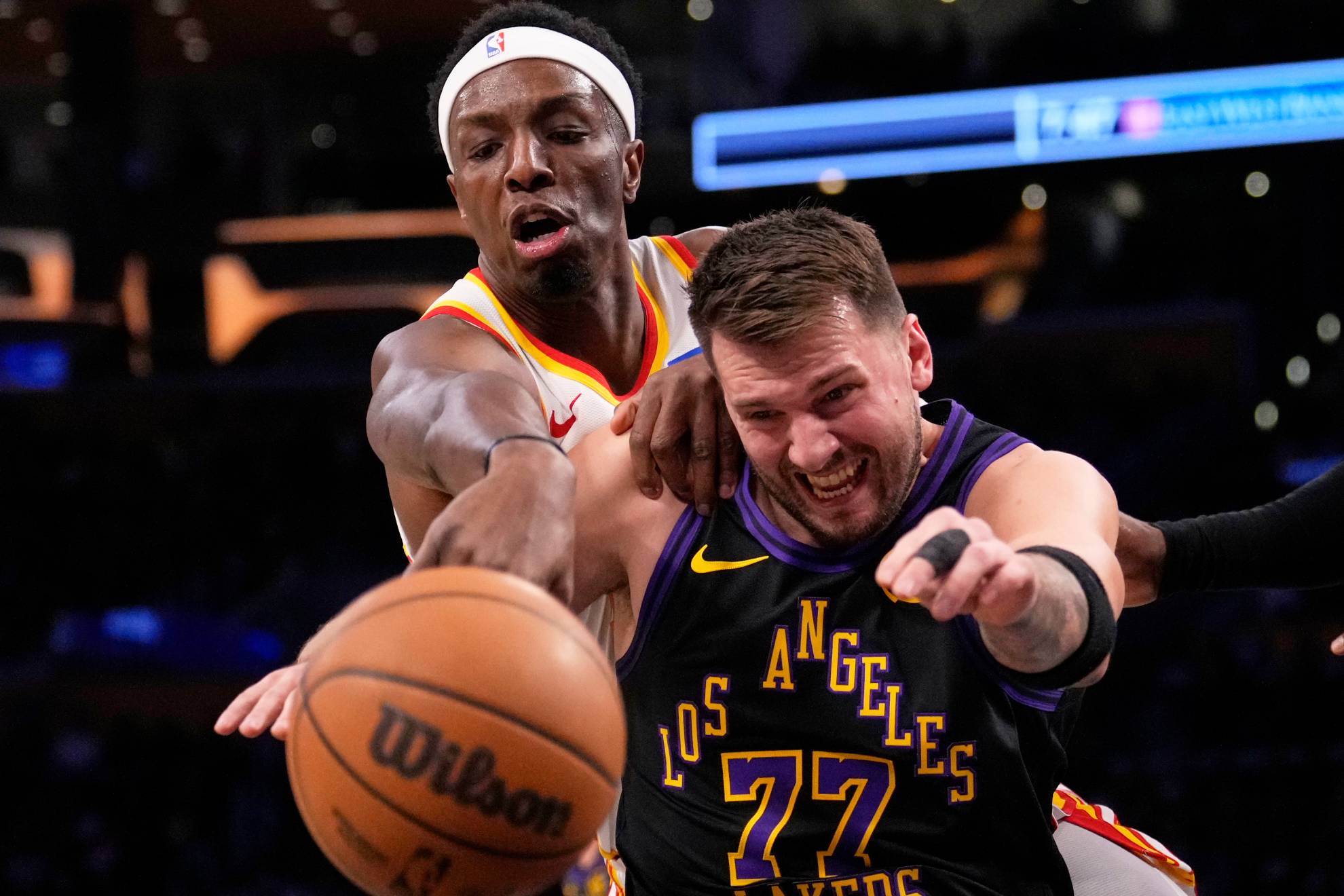 Doncic and LeBron combine for 58 points and recruit a giant to resurrect their Lakers