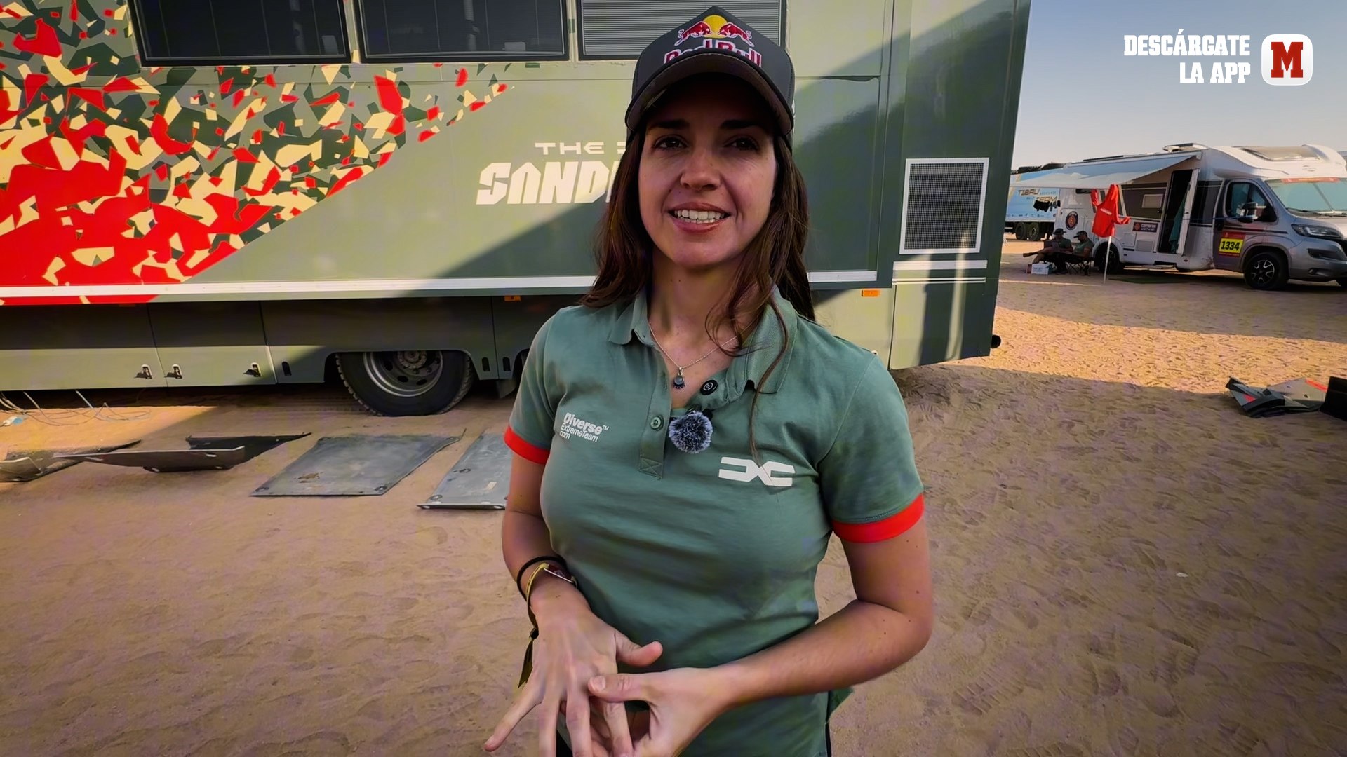 Cristina Gutiérrez estaba haciendo un grandísimo Dakar