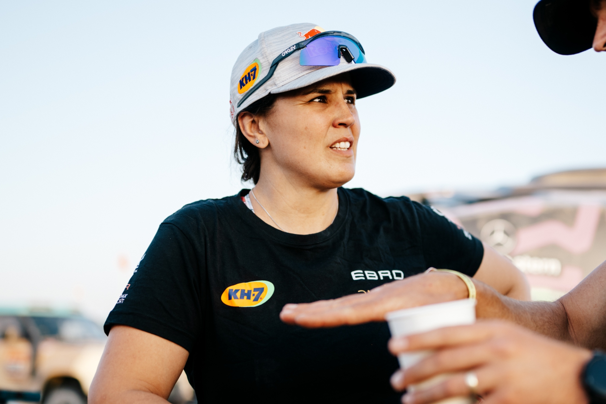 Laia Sanz, además de completar un gran Dakar, ha sido hoy una gran aliada de Roma.