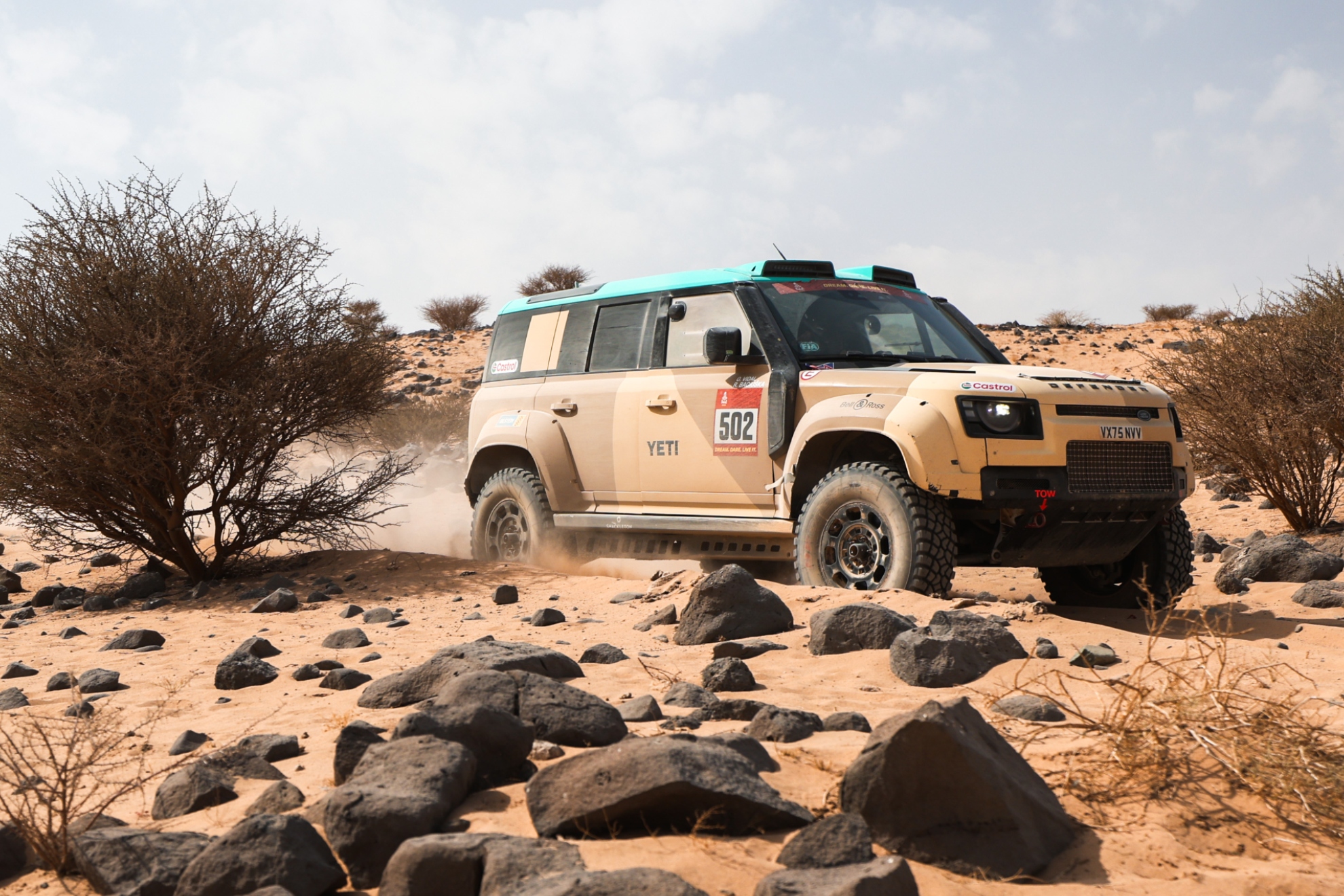 Defender ha cumplido el objetivo en el Dakar: victoria y doblete