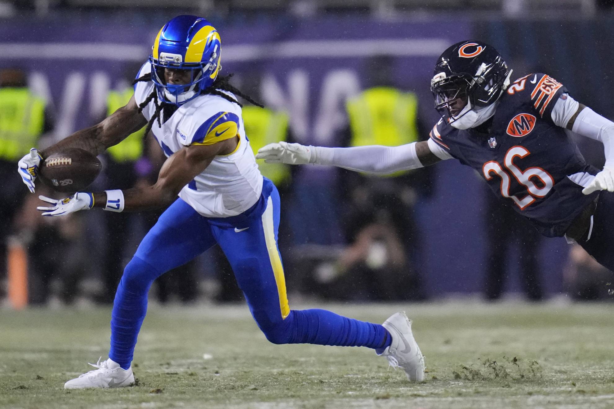 Nfc Rams Los Rams ganan bajo la nieve y a -9ºC a los Bears y jugarán la final de ...