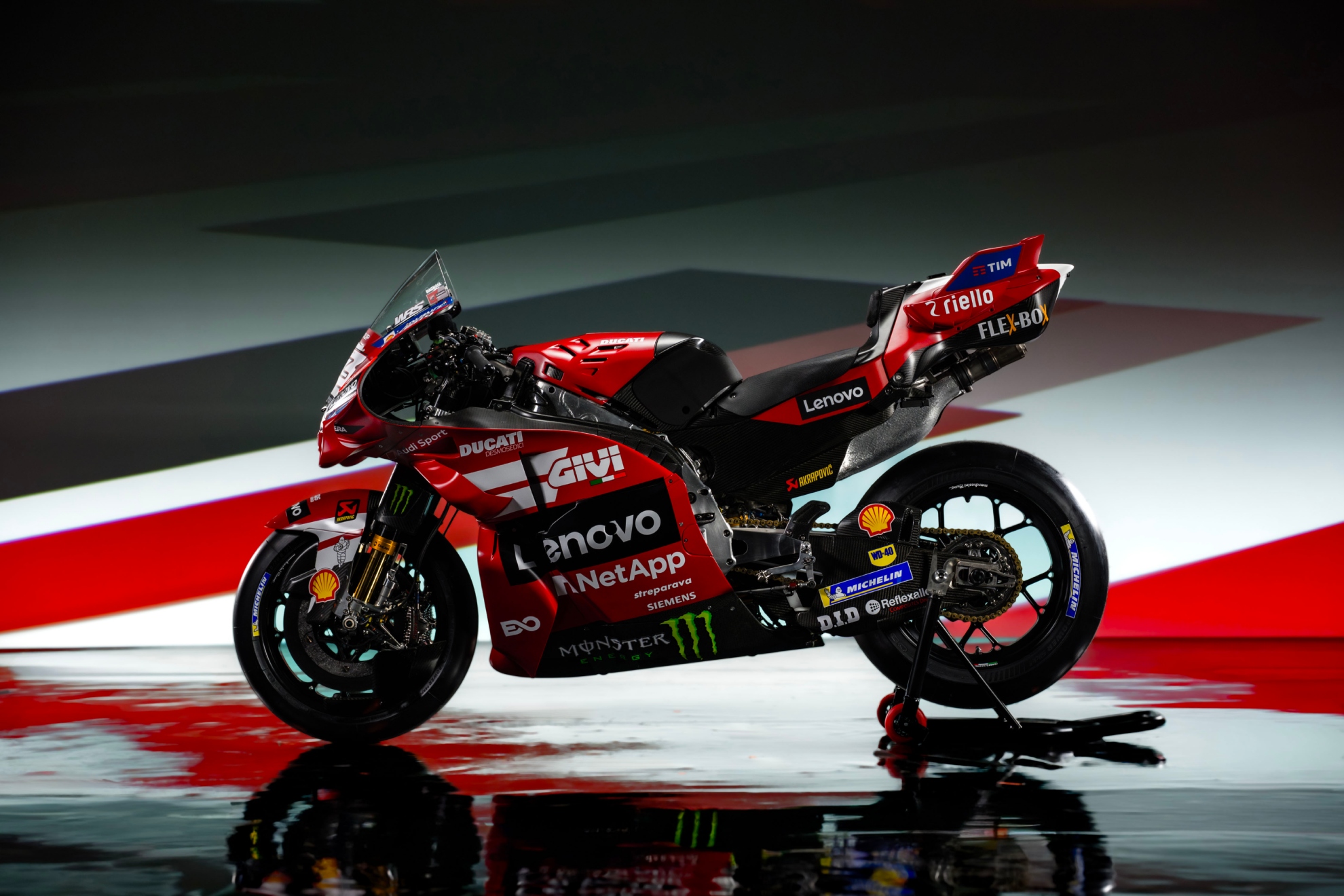 Así es la Ducati 2026 de Marc Márquez y Bagnaia, con el 'rojo centenario'