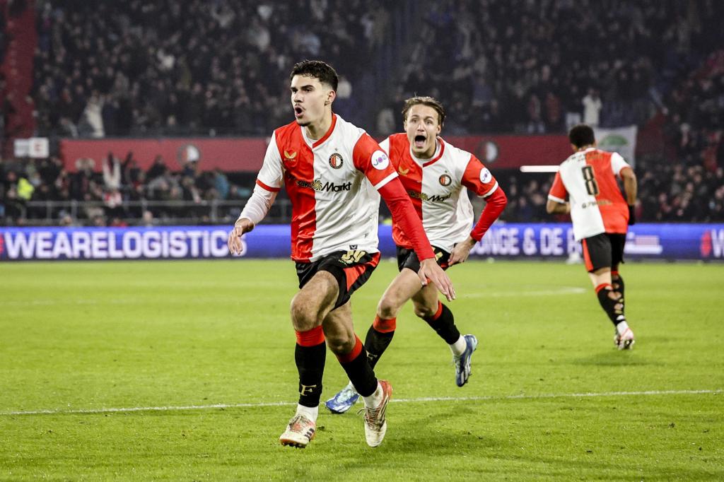 Crazy: Van Persie brings on his son and Shaqueel scores a backheel and an overhead kick in 94 seconds