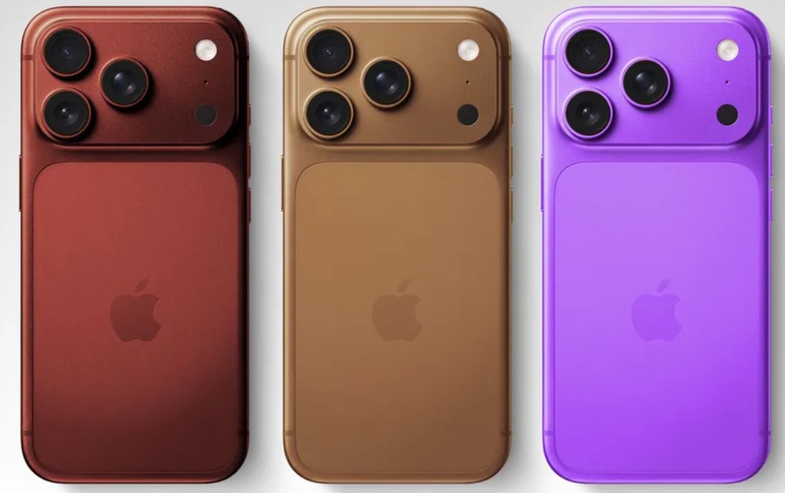 Los nuevos colores del iPhone 18.