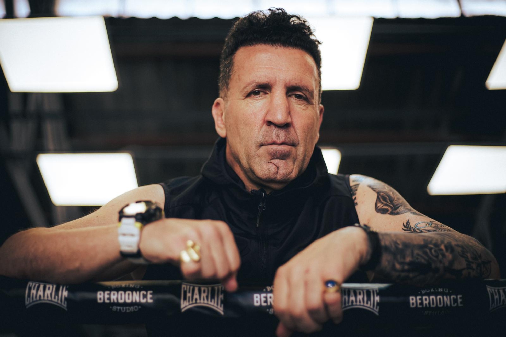 Manel Berdonce en una imagen compartida por Boxing Talents.