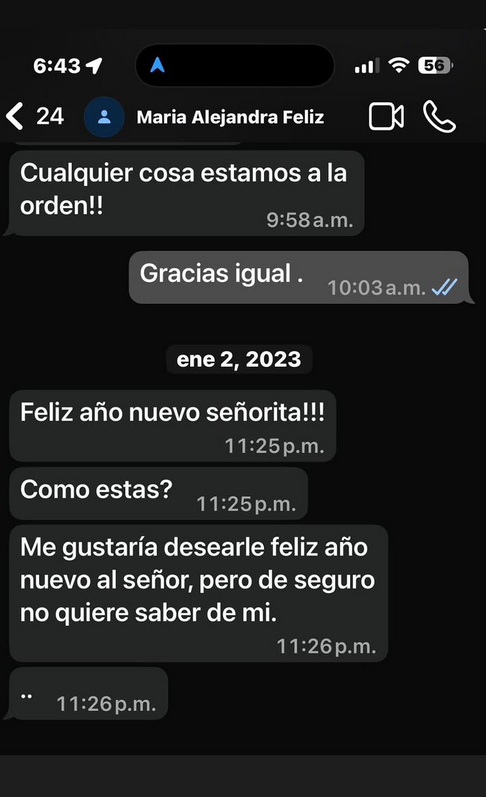 Julio Iglesias difunde mensajes privados de WhatsApp de las dos mujeres que le denuncian por agresión sexual: "Un beso, te veo en un rato"