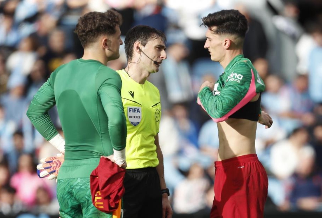 Pepelu deberá sustituir como portero por la lesión de Agirrezabala en Vigo.