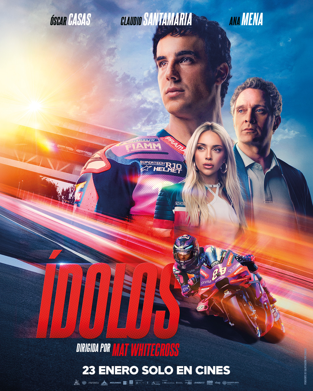 El cartel de Ídolos.