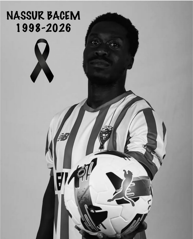 Nassur Bacem, futbolista de 27 años, muere en pleno partido