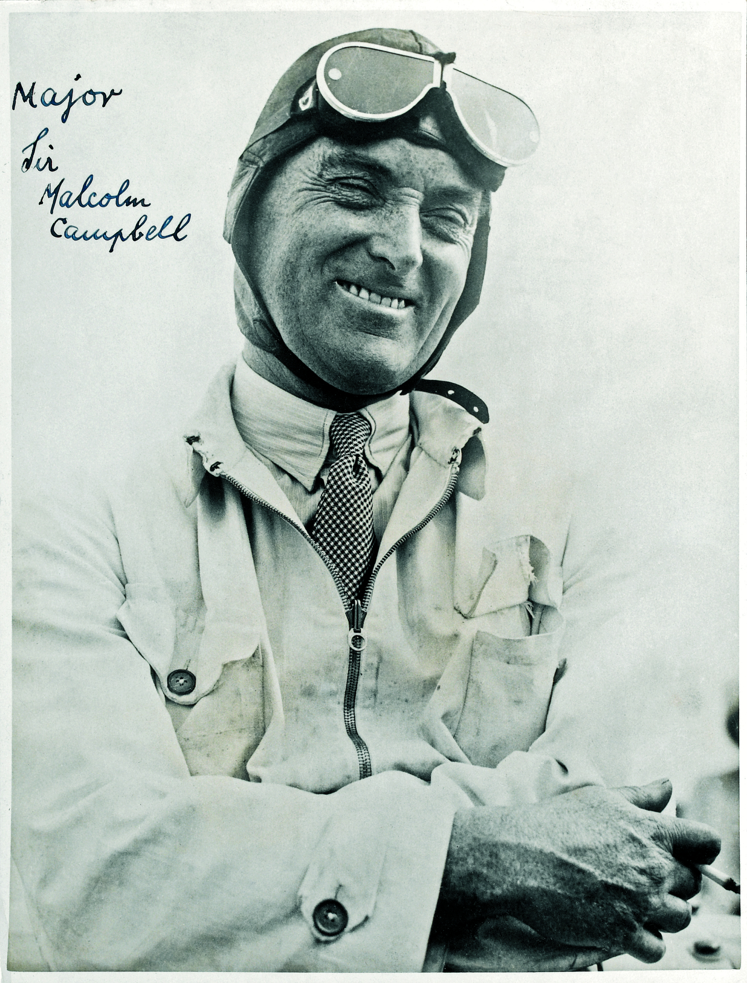 Sir Malcolm Campbell, el primer embajador de Rolex en automovilismo