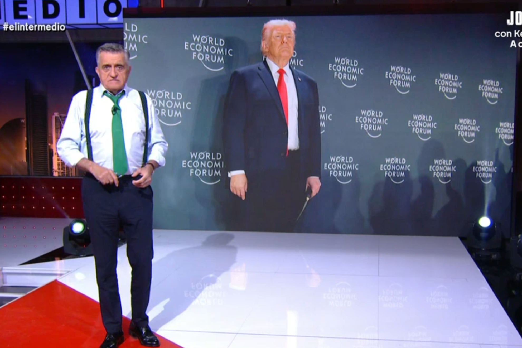 El Gran Wyoming se pronuncia sobre Trump y la Junta de Paz para Gaza.