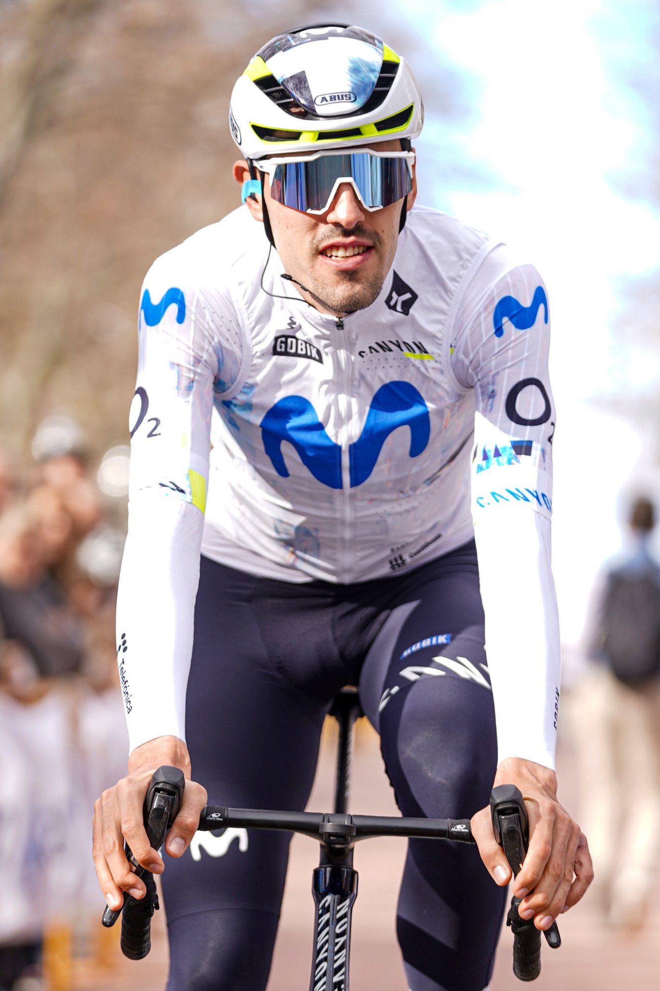 Jonba, en la carrera del sábado.