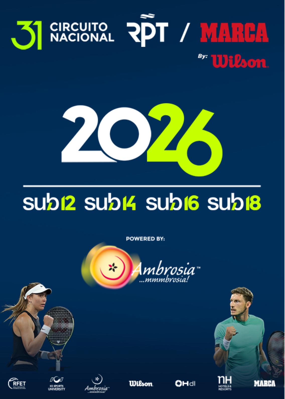 Vuelve el Circuito RPT - MARCA by Wilson, el más longevo del tenis español