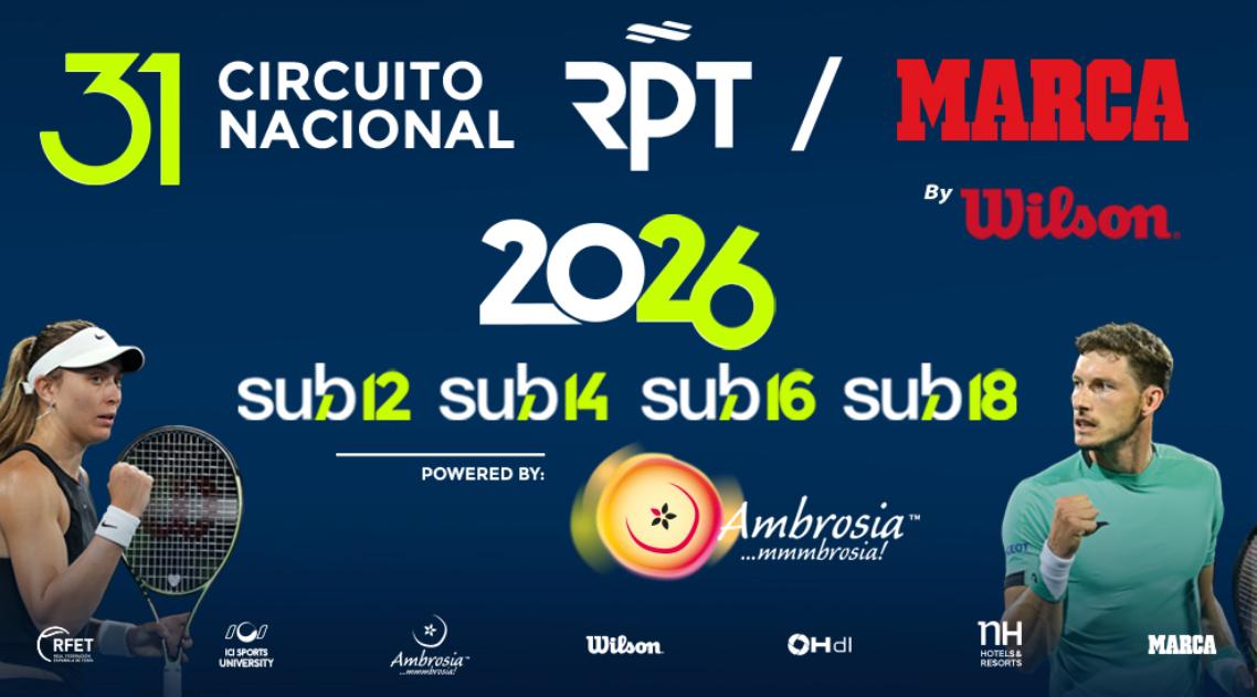 Vuelve el Circuito RPT - MARCA by Wilson, el más longevo del tenis español