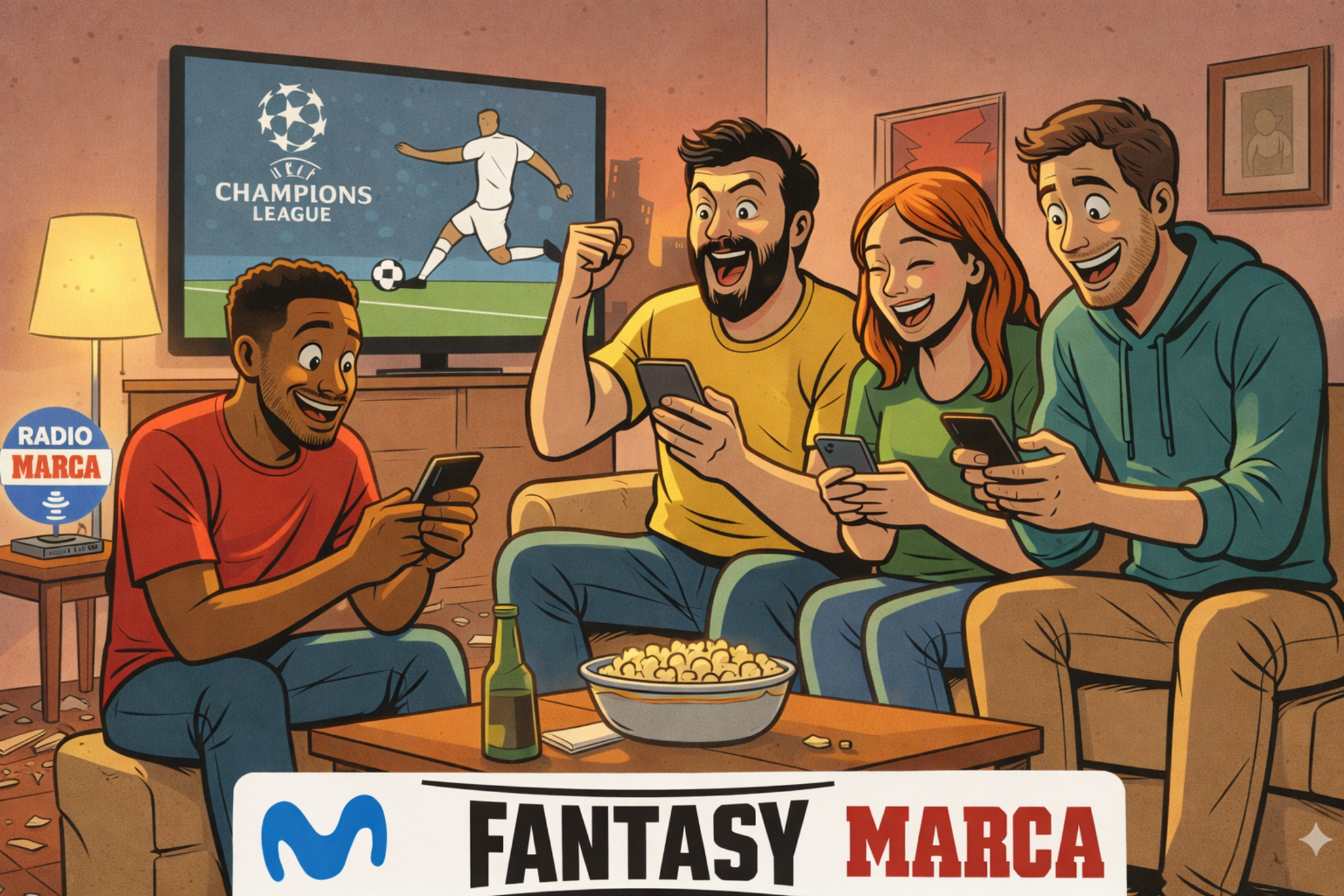 Disfruta de un miércoles de locura con el Movistar Fantasy MARCA.