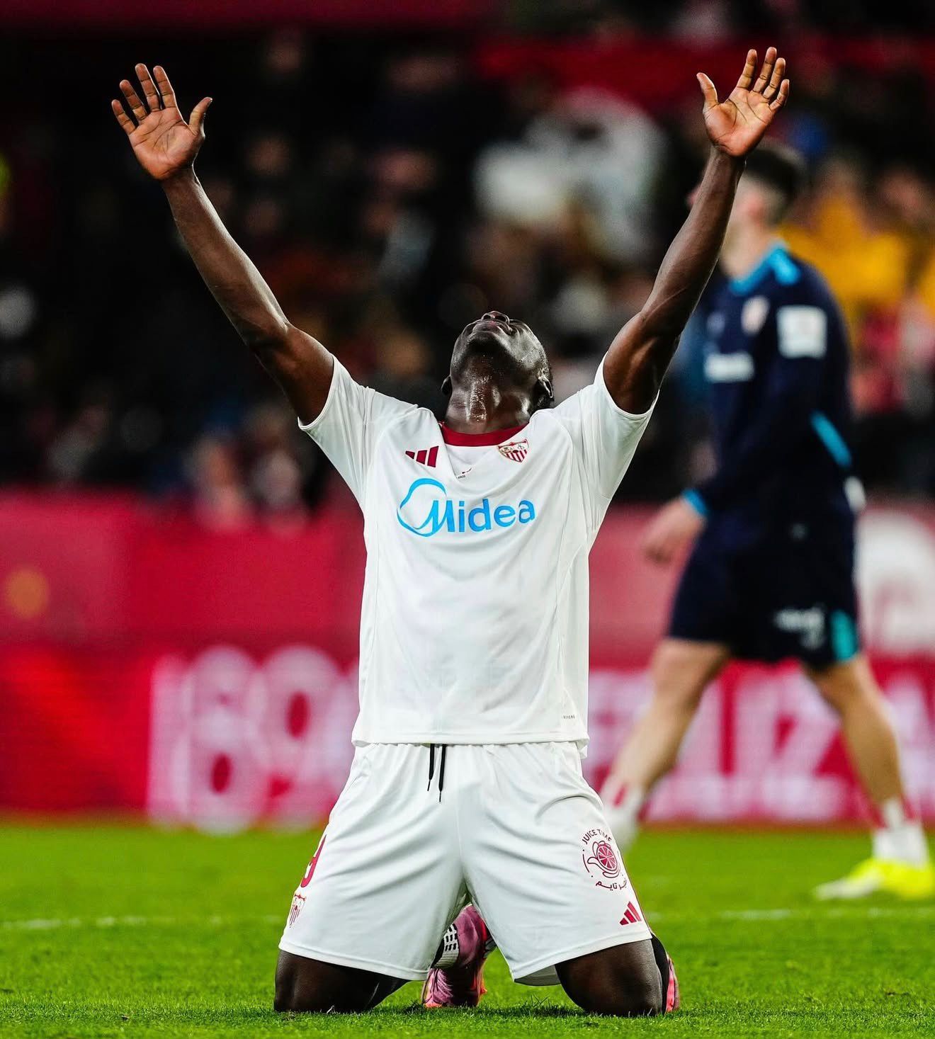 Adams tras una victoria del Sevilla.