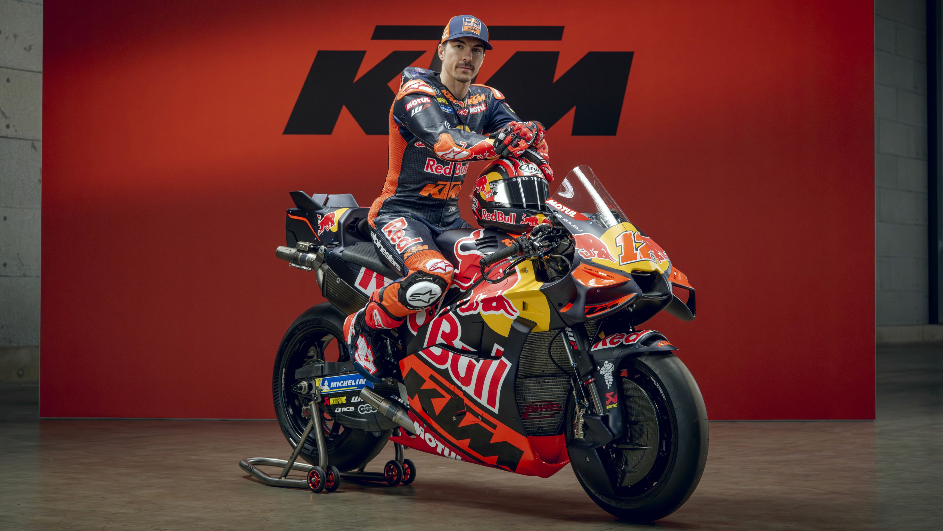 Viñales, con su KTM.