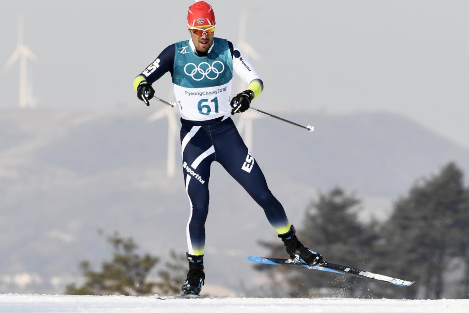 Imanol Rojo, en una competición.